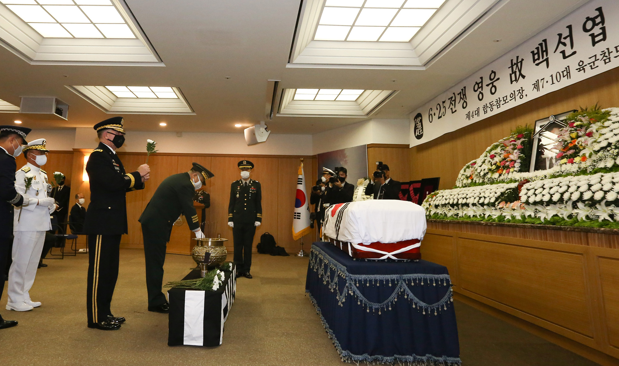 백선엽;백선엽장군;백선엽장례식;백선엽발인