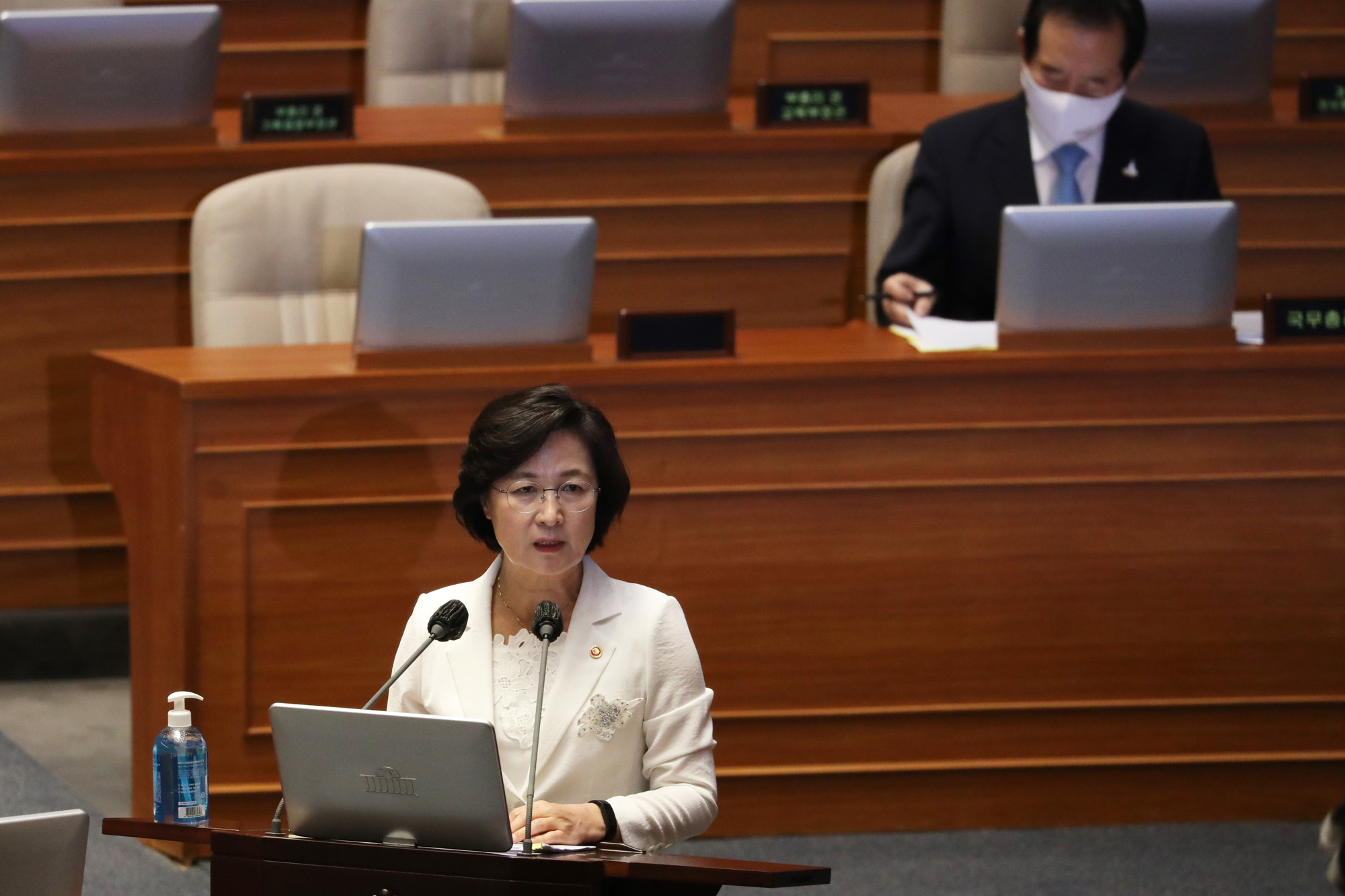 정치;국회;대정부질문;추미애