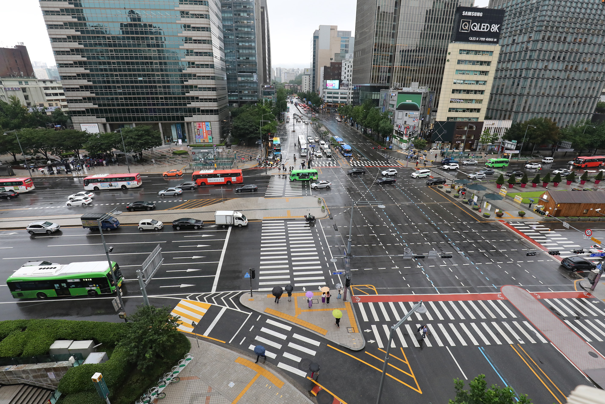 사회;서울숲길;샹젤리제거리;광화문거리