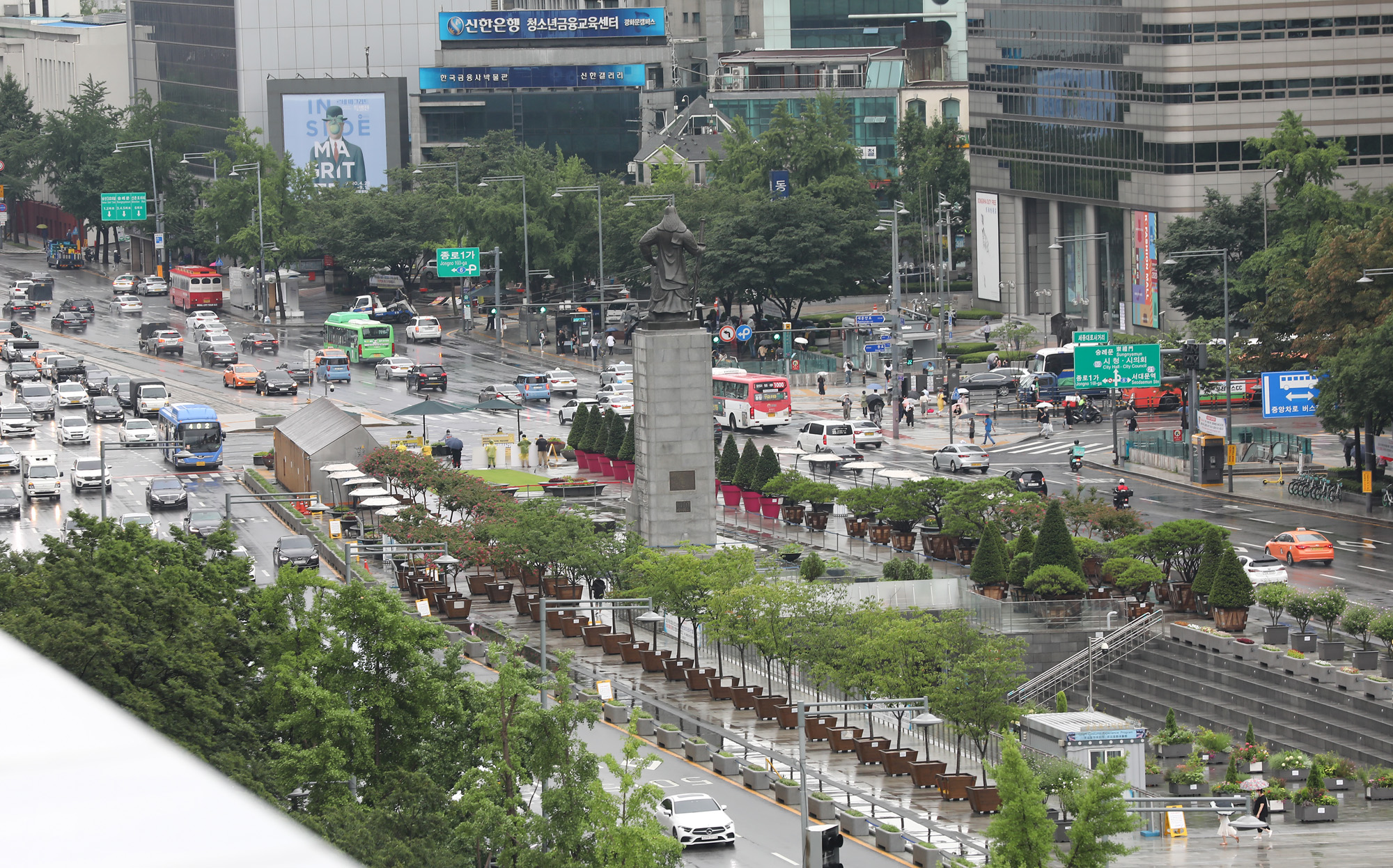 사회;서울숲길;샹젤리제거리;광화문거리