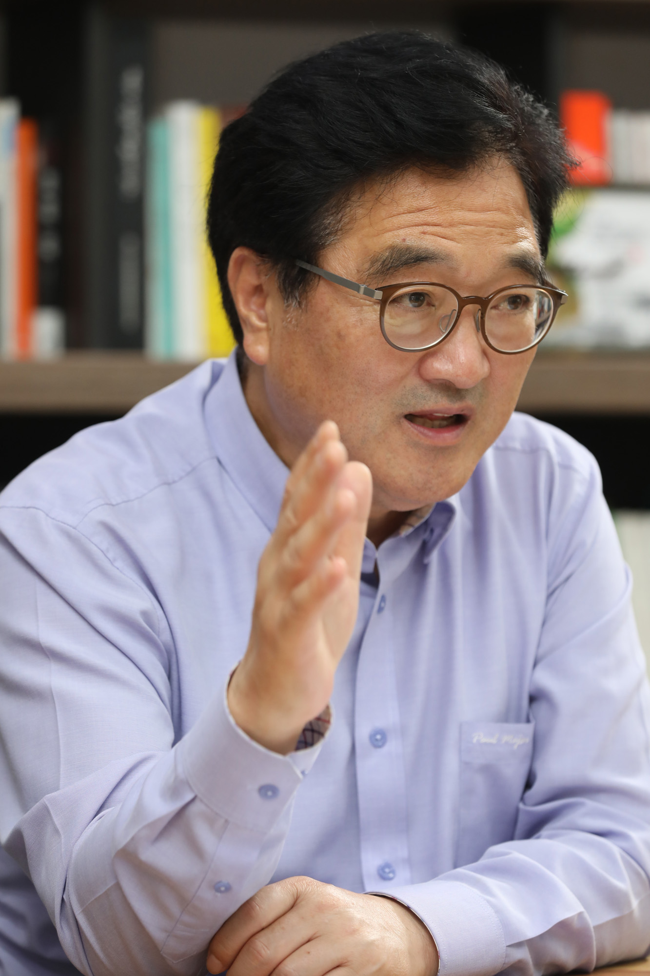 정치;국회;인터뷰;우원식;행정수도완성추진단장
