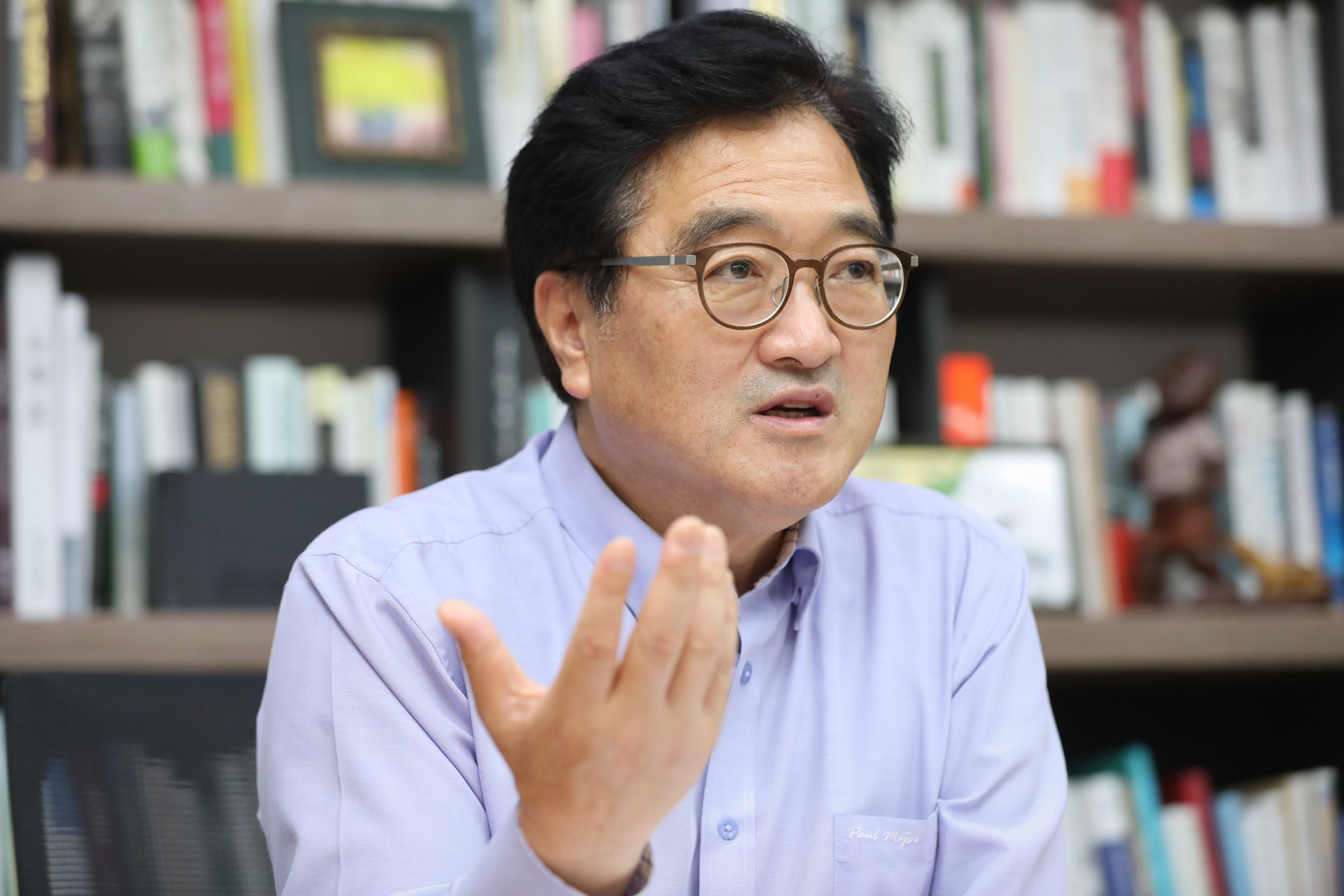 정치;국회;인터뷰;우원식;행정수도완성추진단장