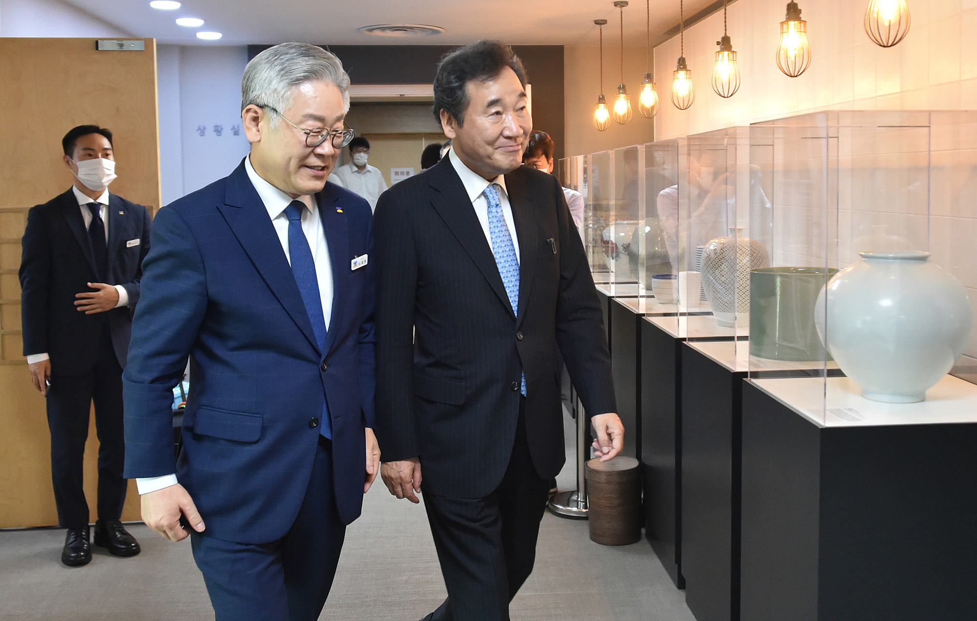 정치 이낙연 이재명 회동