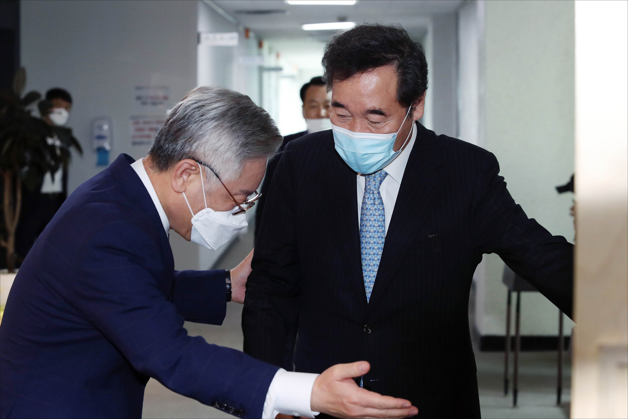 정치 이낙연 이재명 회동