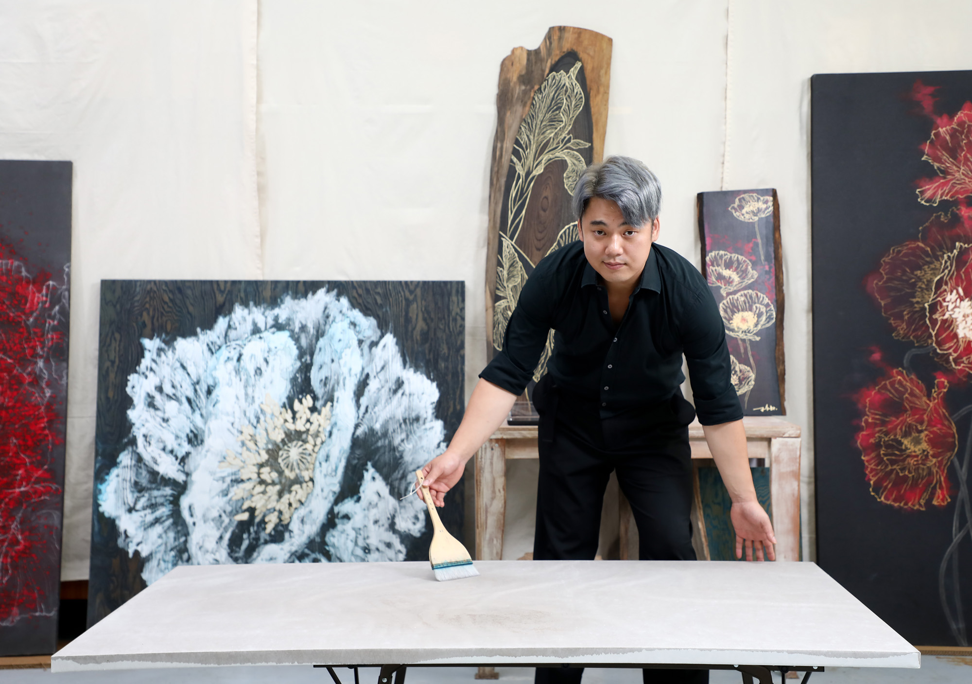 장명균;장명균작가;화가;아티스트;화가의방;한국미술응원프로젝트;비즈한국