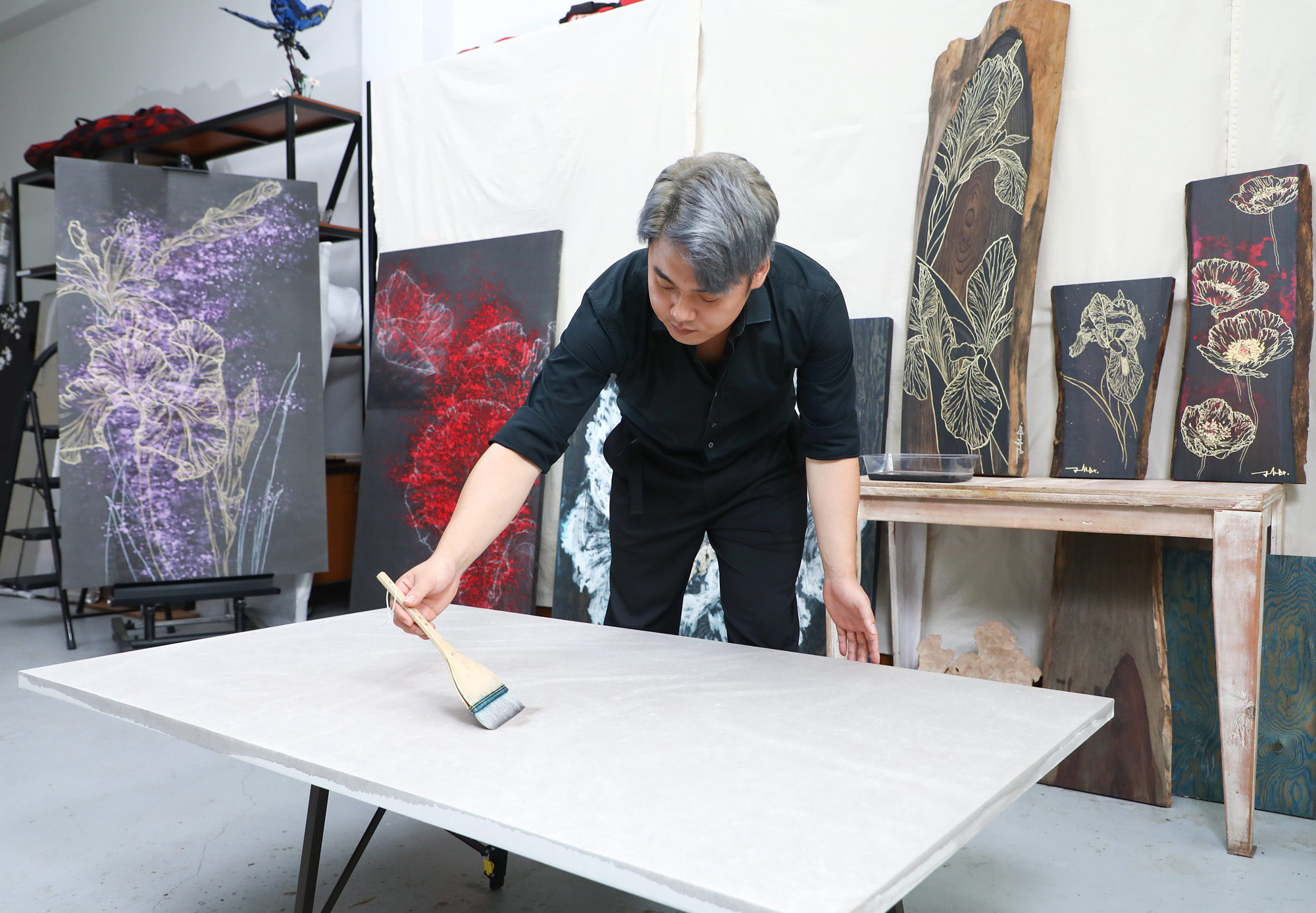 장명균;장명균작가;화가;아티스트;화가의방;한국미술응원프로젝트;비즈한국