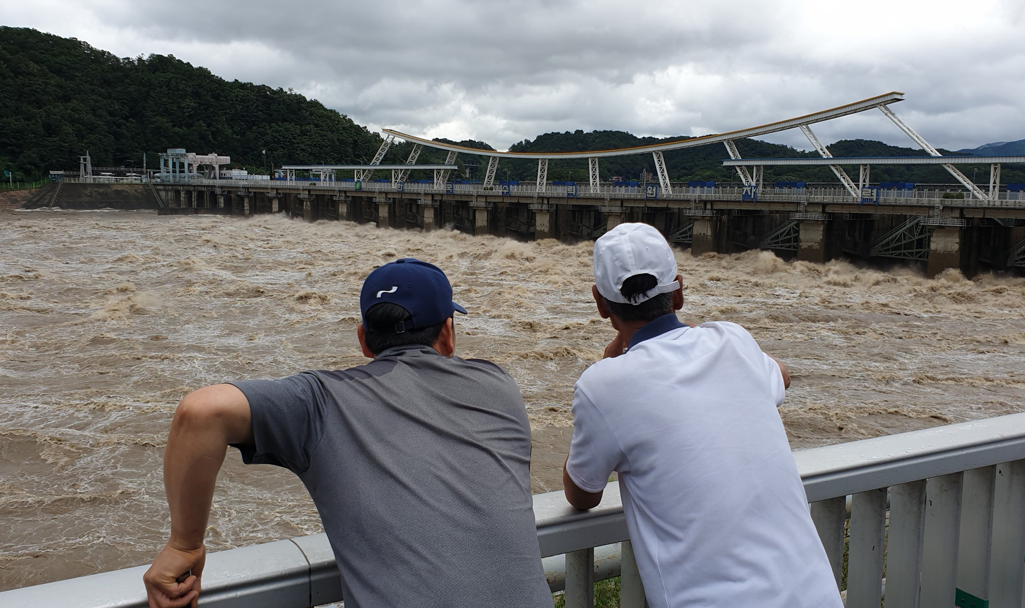 사회;팔당댐;팔당댐방류