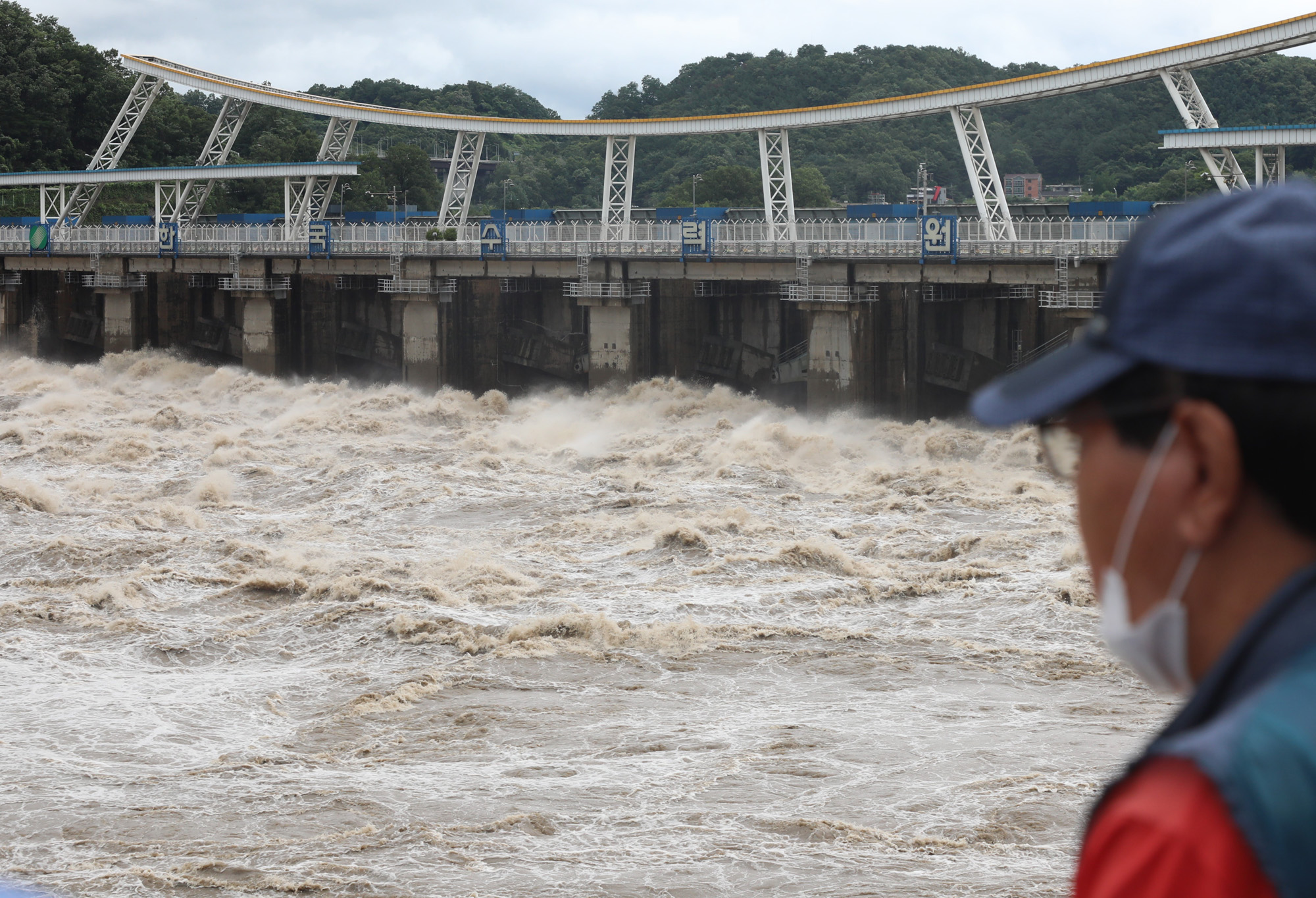 사회;팔당댐;팔당댐방류