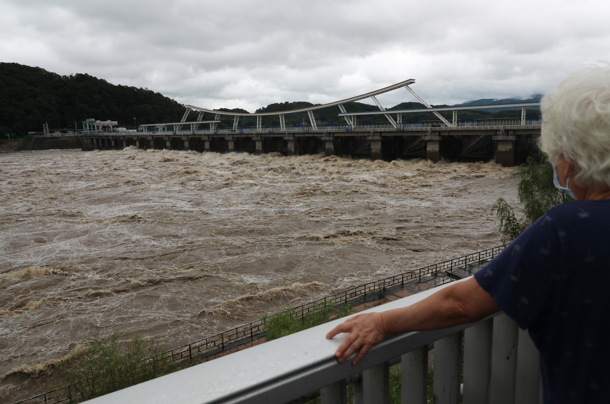 사회;팔당댐;팔당댐방류