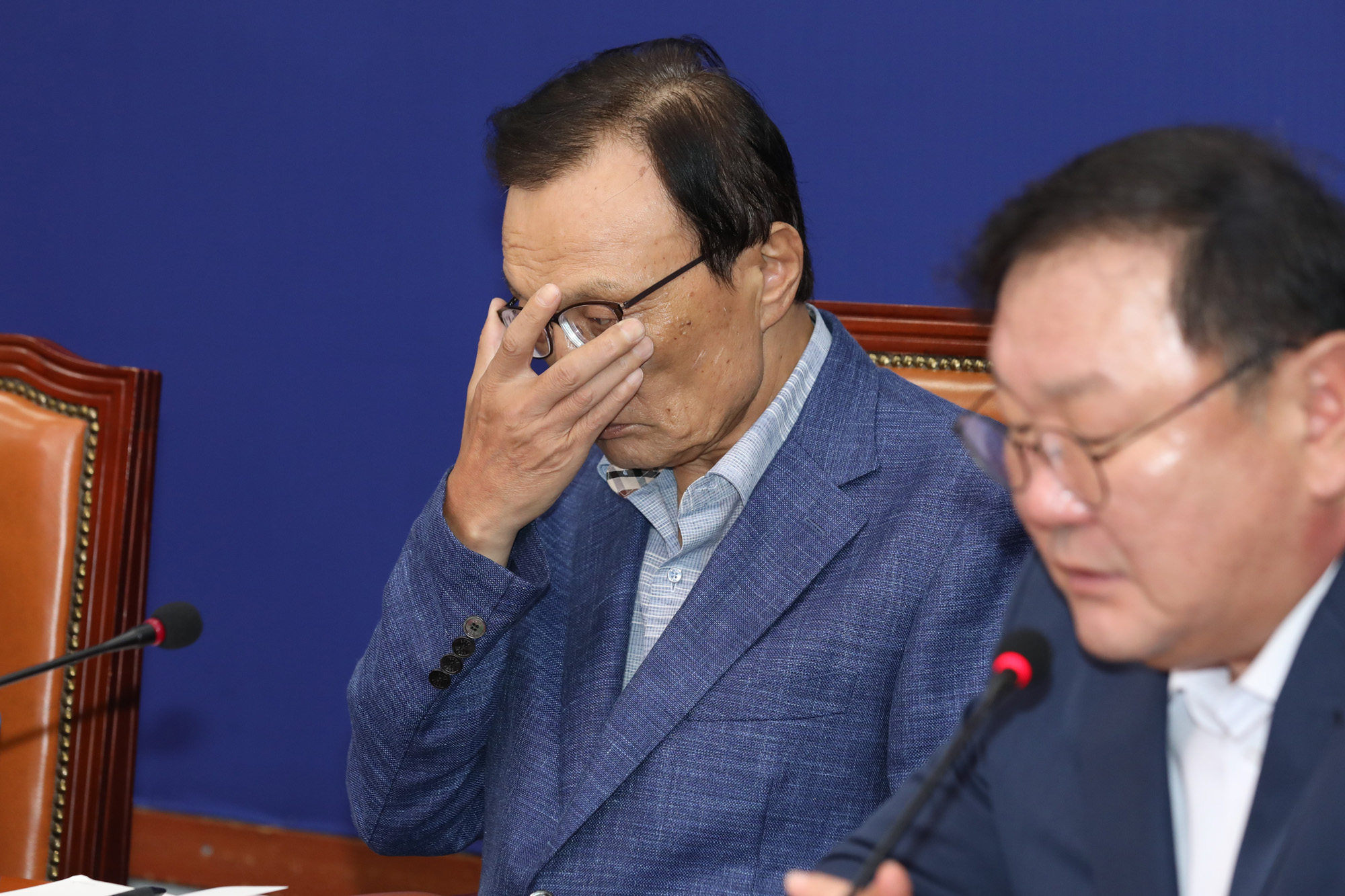 정치;국회;더불어민주당최고위원회의;이해찬