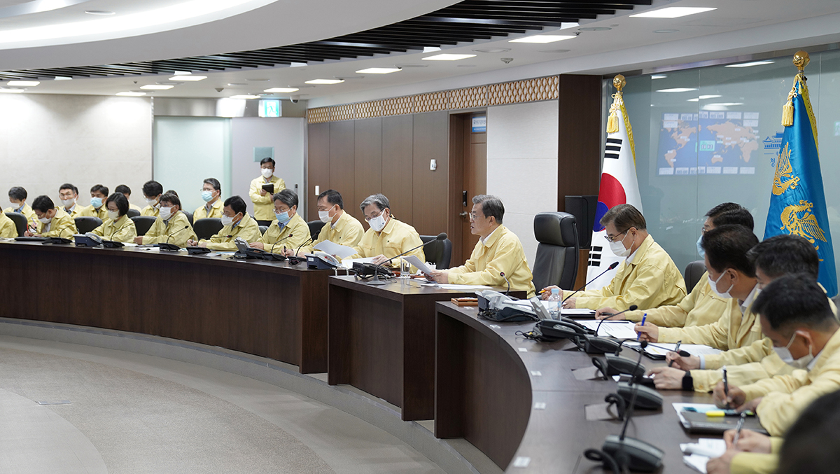 정치 청와대 문재인 집중호우 대처 긴급 상황점