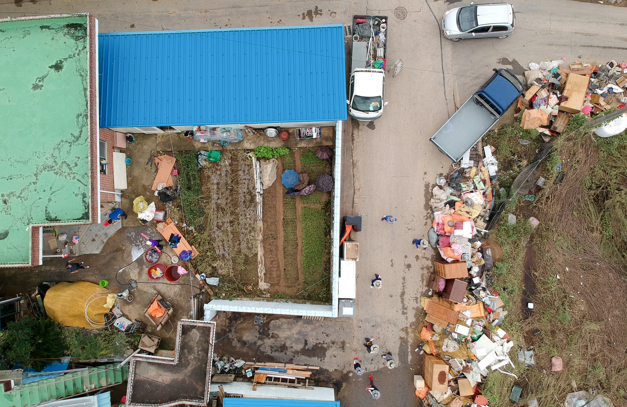 사회;곡성;폭우;수재민;재난;피해복구;이재민