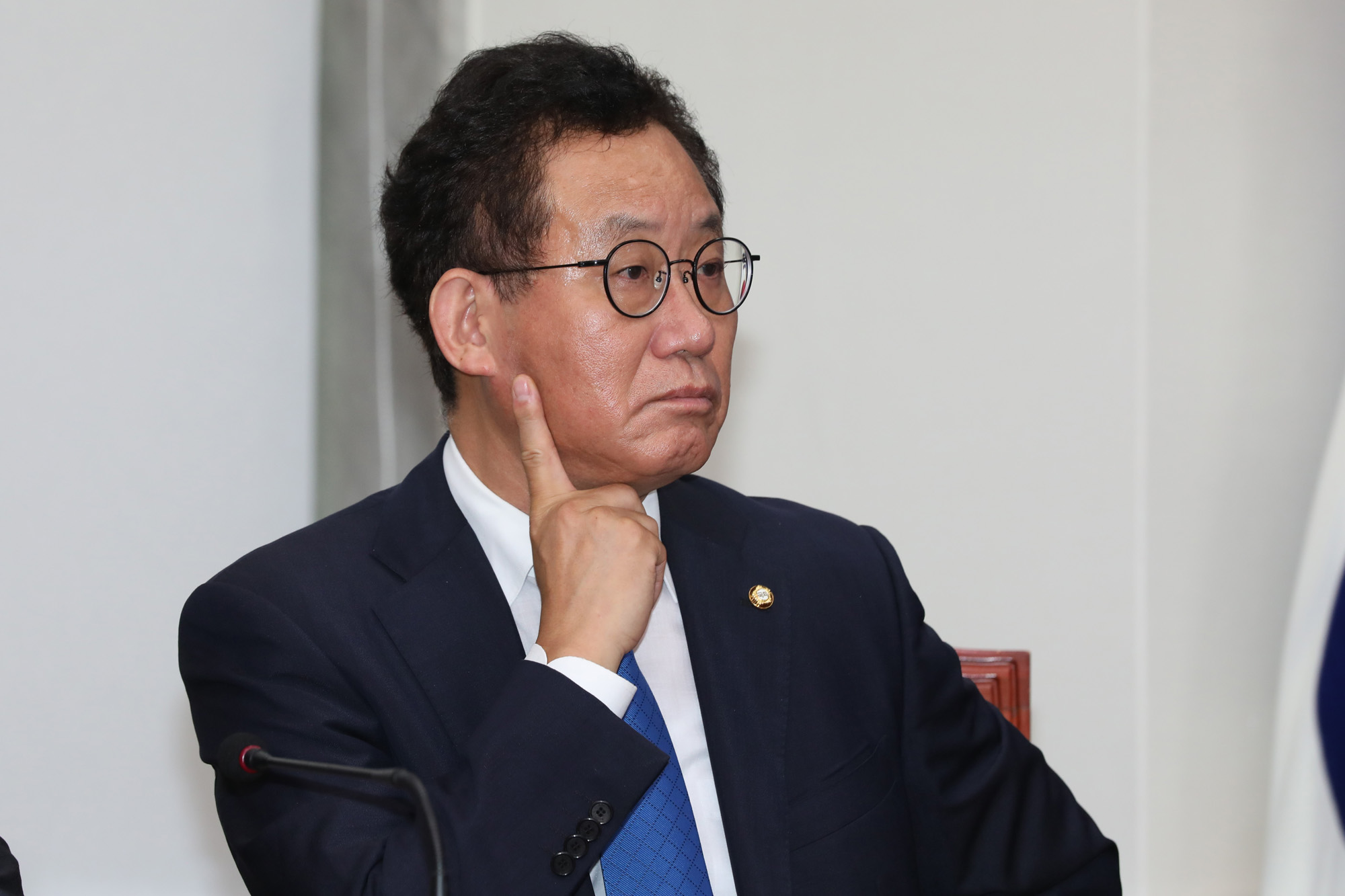 정치;국회;더불어민주당최고위원회의;유기홍