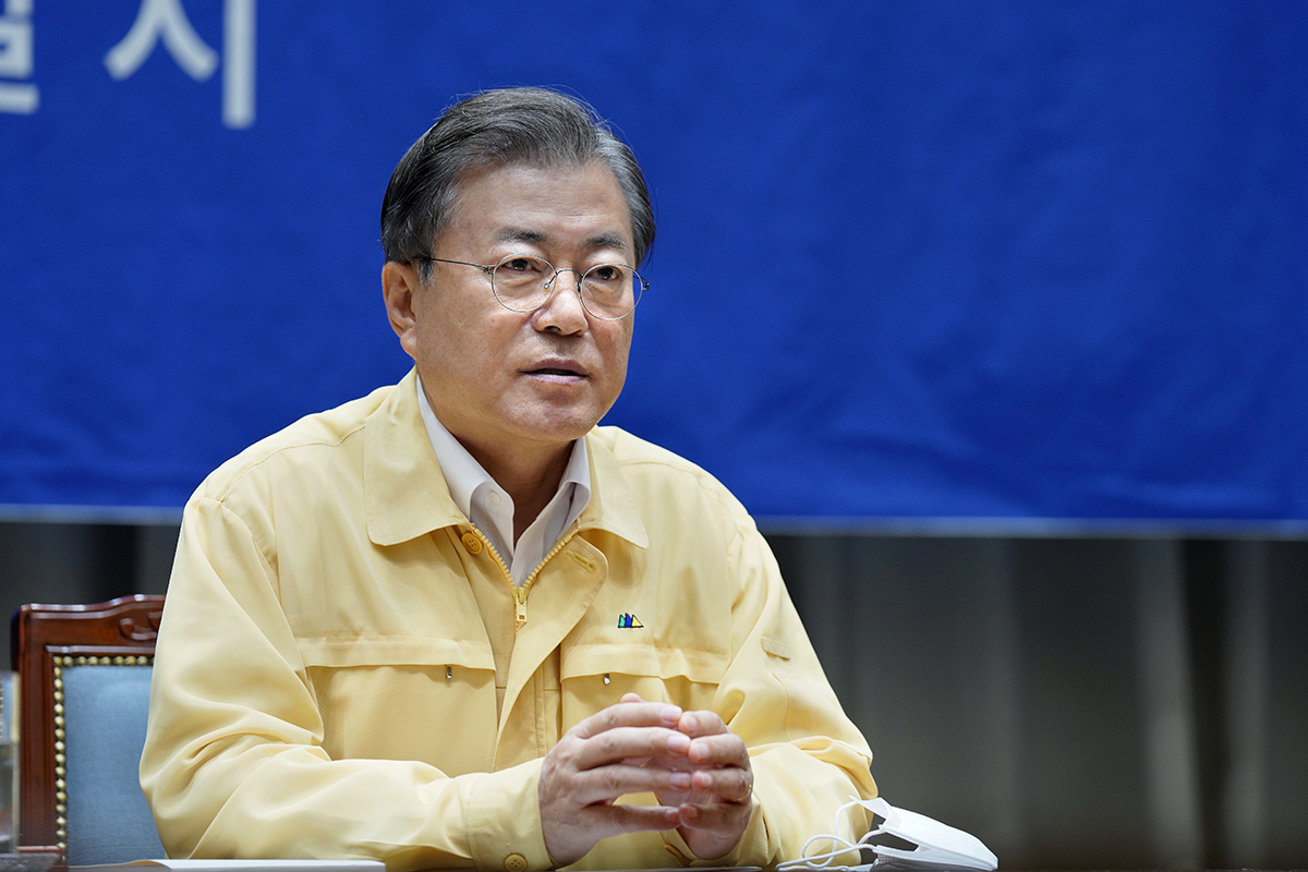 정치 청와대 문재인 코로나19 서울시 방역 강화 