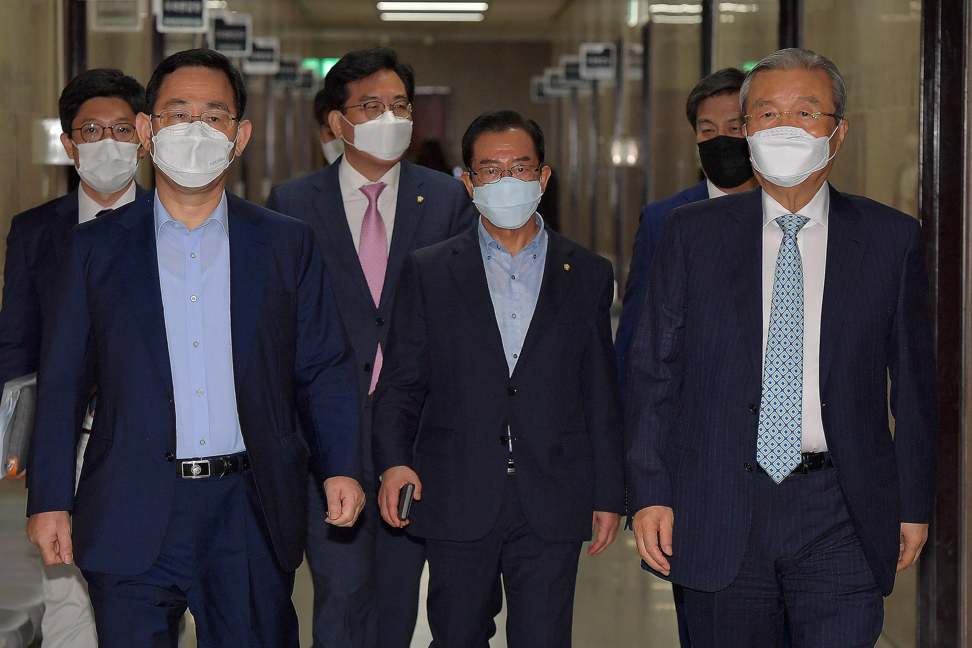 국회;미래통합당;온라인;유튜브;의원총회