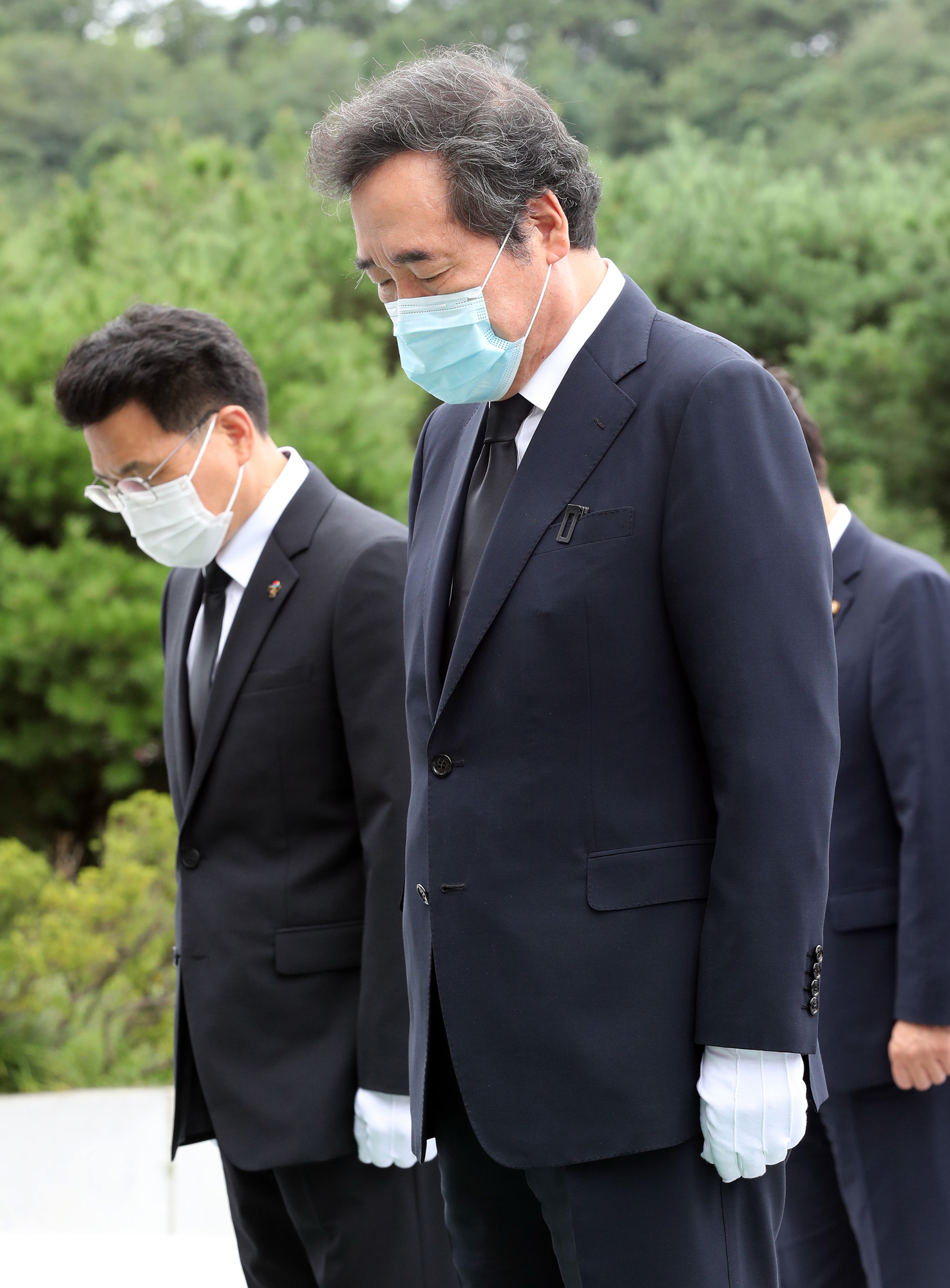 정치;이낙연;현충원참배;더불어민주당신임당대표