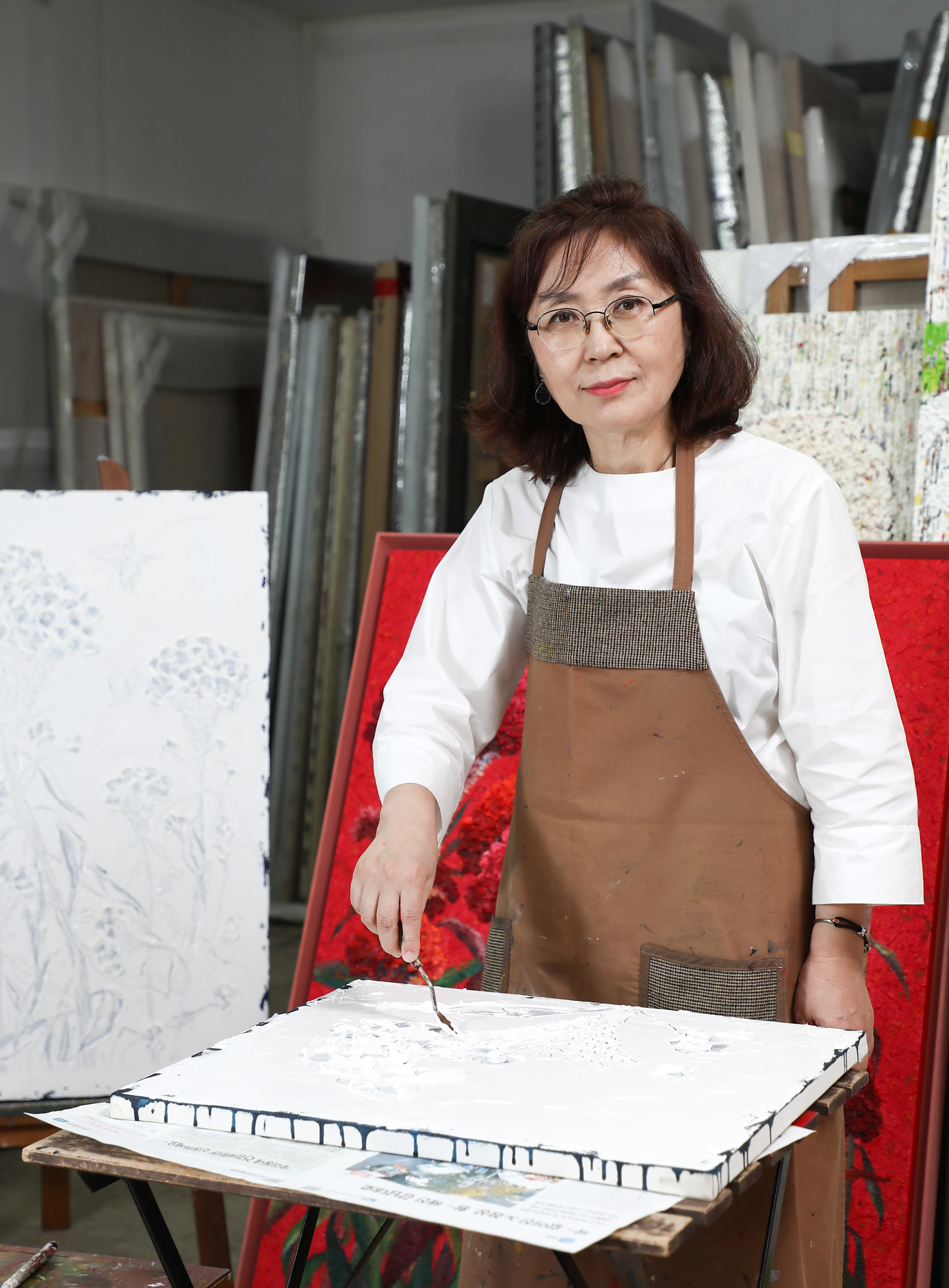 한국미술응원프로젝트;김숙;김숙작가;그림;아티스트;화가의방