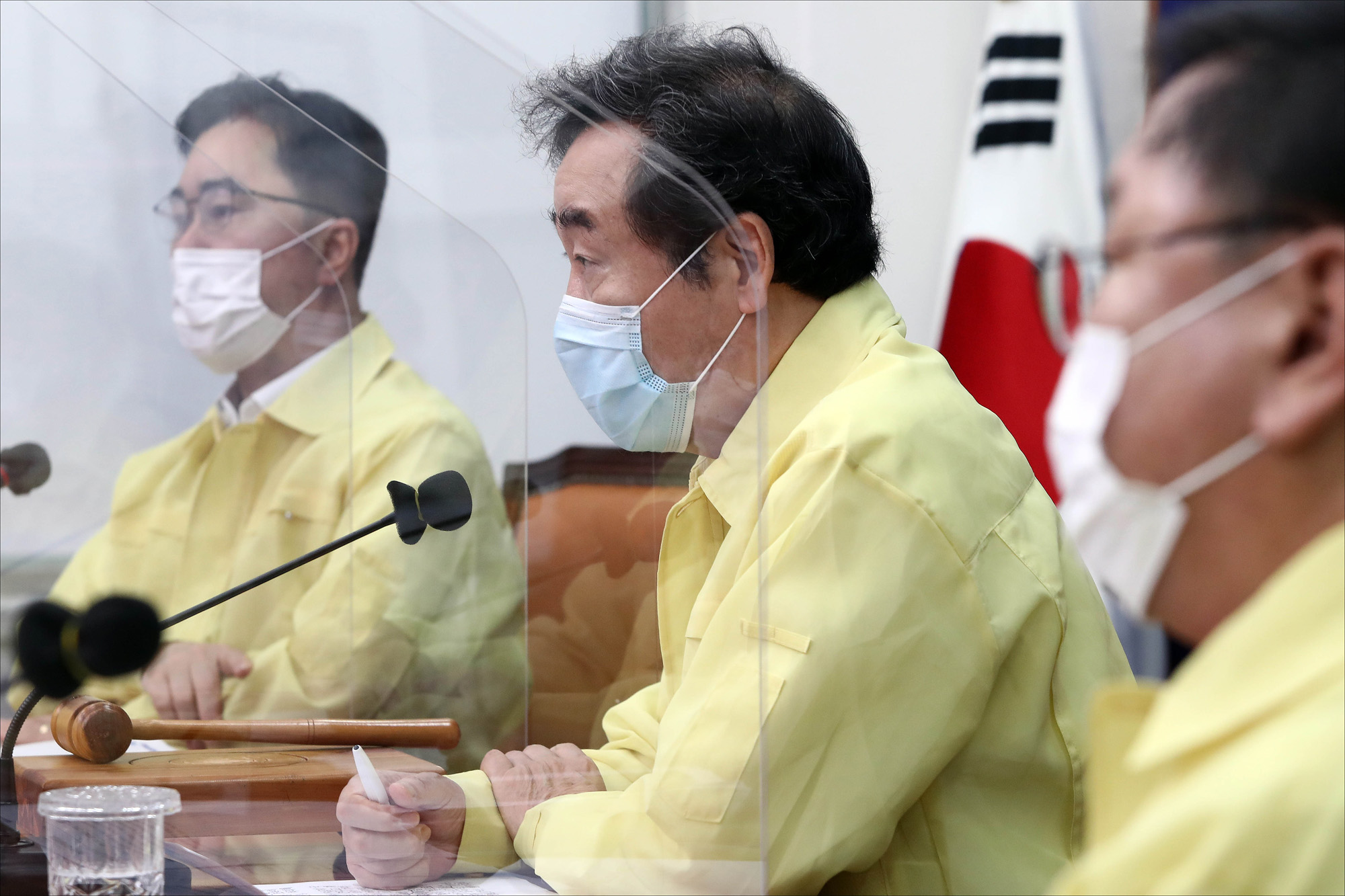 정치;국회;더불어민주당최고위원회의;이낙연;김태년원내대표