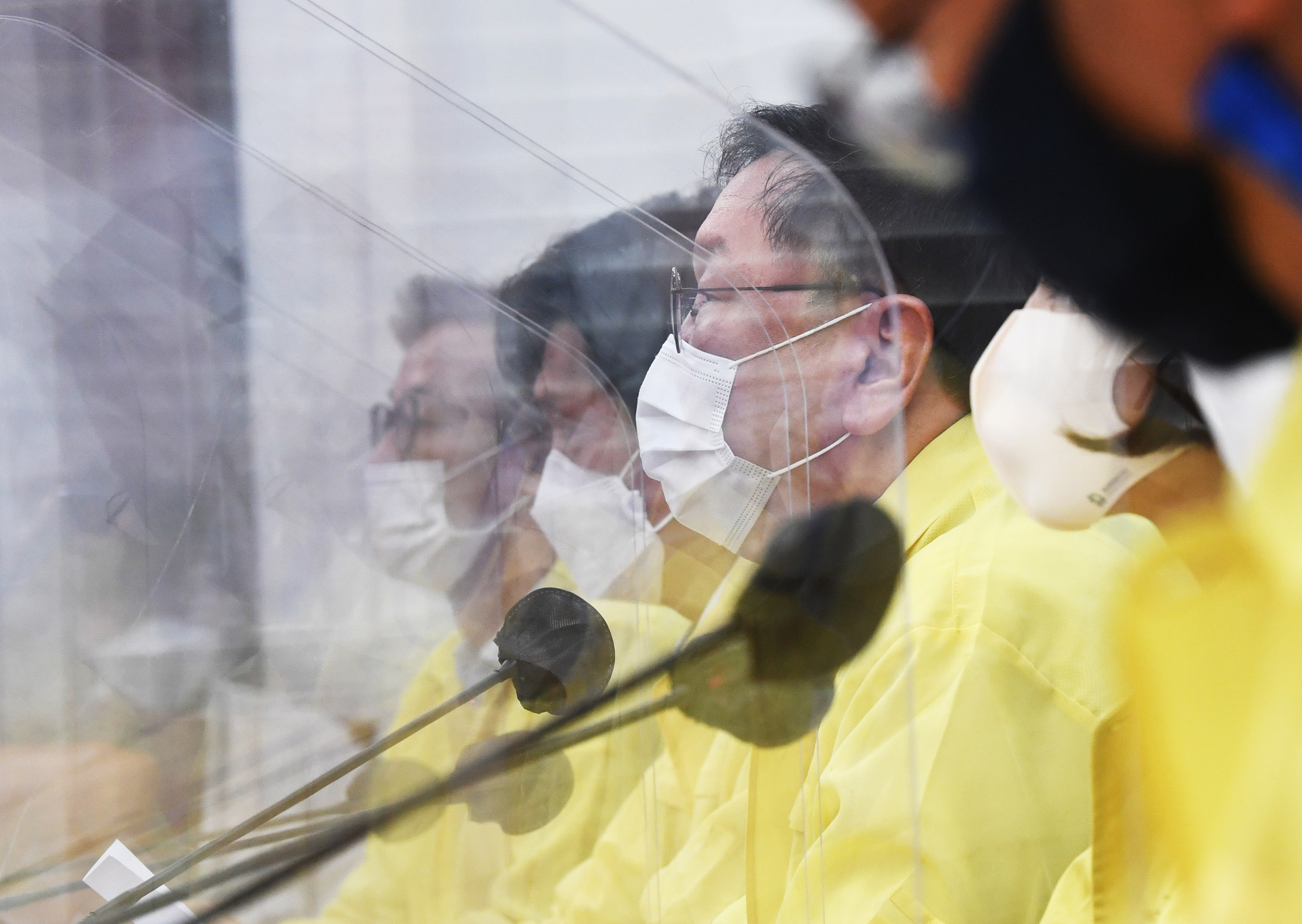 정치;국회;더불어민주당정책조정회의;김태년원내대표;한정애정책위의장