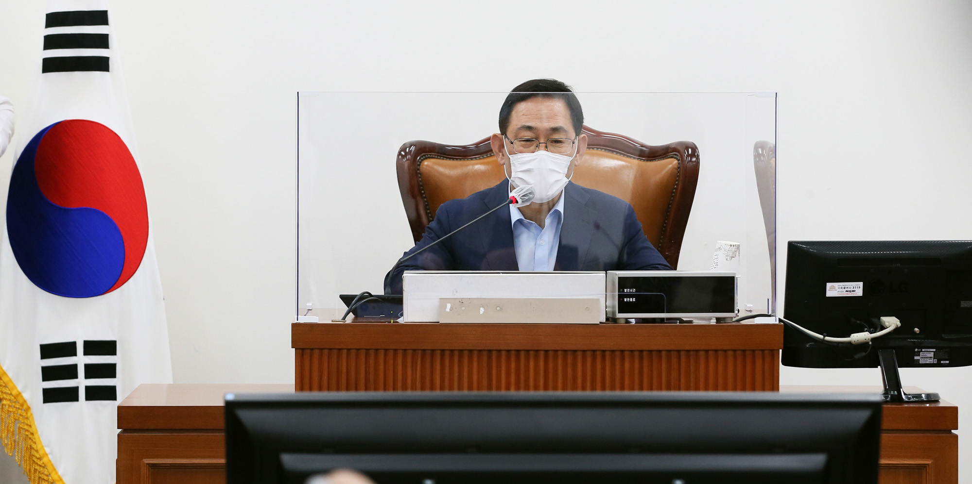 정치;국회;국민의힘화상회의;주호영원내대표