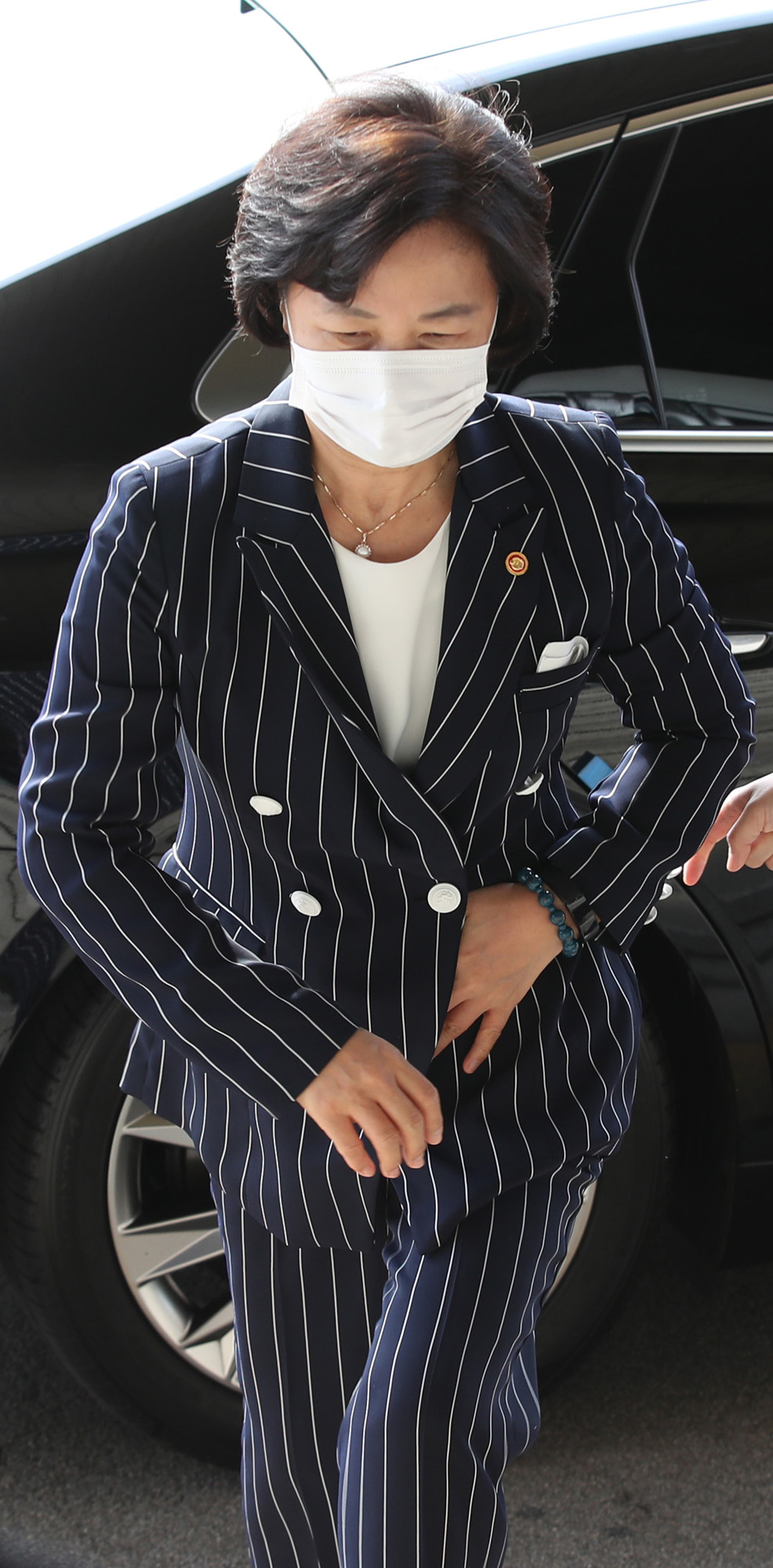 정치;정부;법무부;추미애;추미애법무부장관;추미애출근;정부과천청사