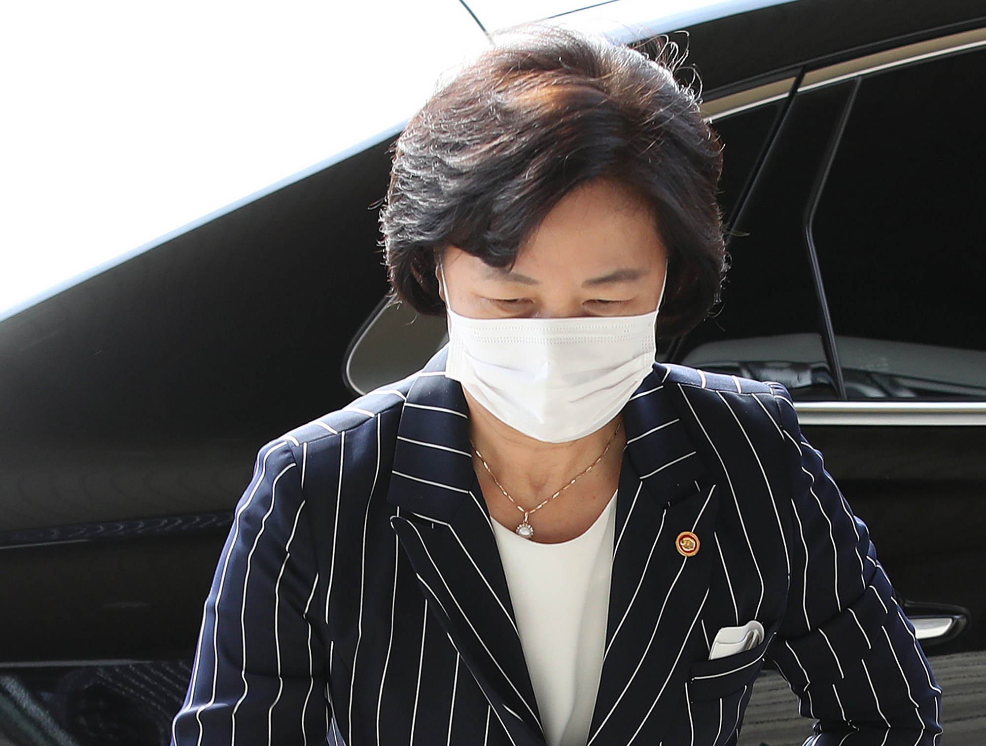 정치;정부;법무부;추미애;추미애법무부장관;추미애출근;정부과천청사
