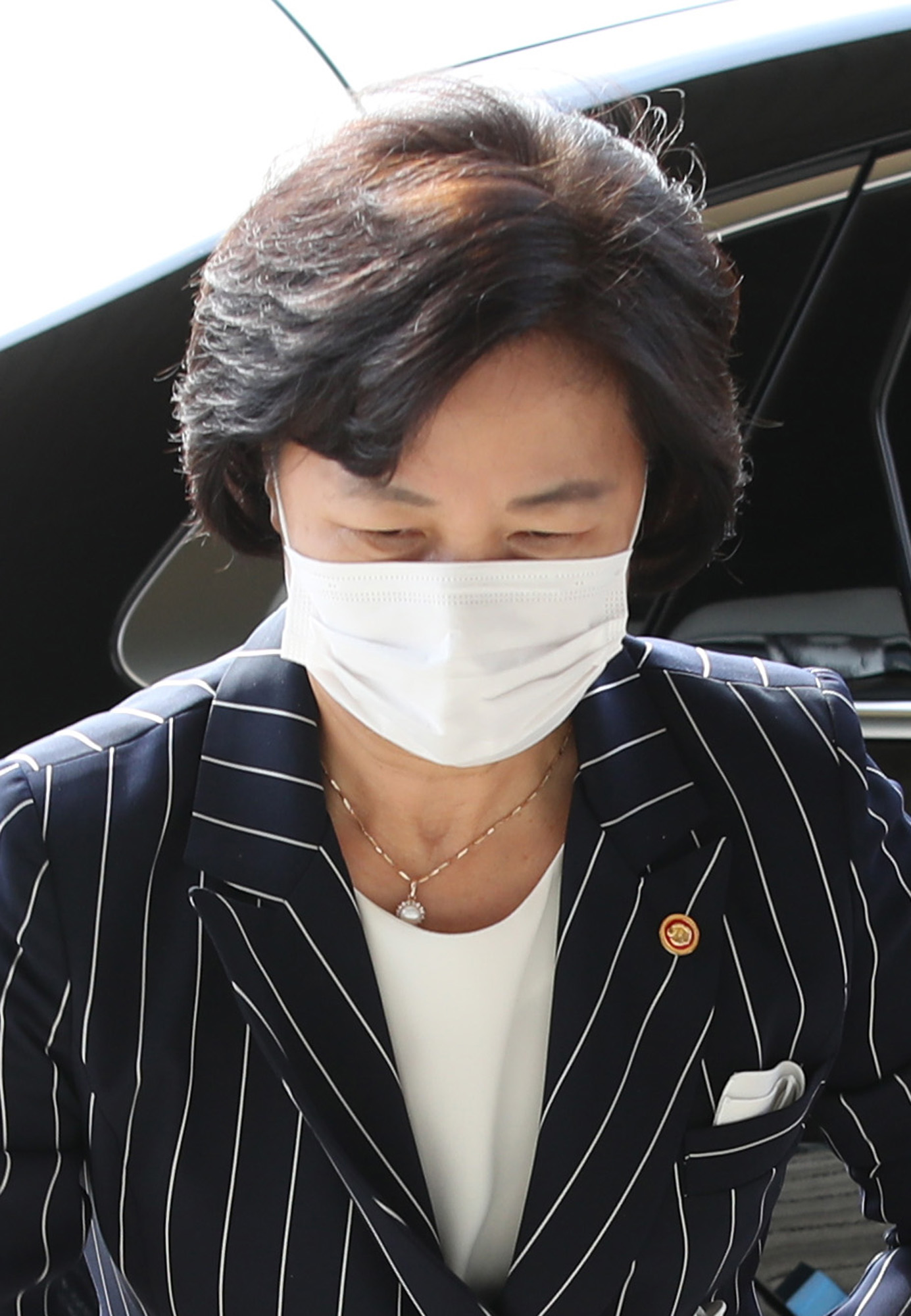 정치;정부;법무부;추미애;추미애법무부장관;추미애출근;정부과천청사