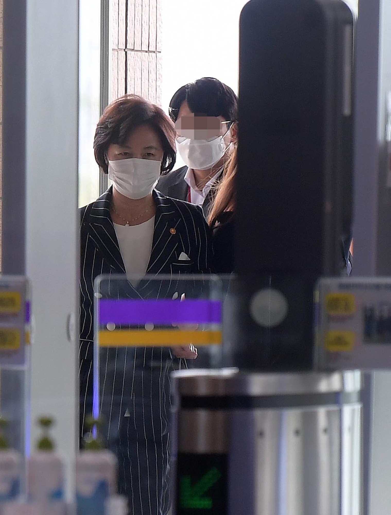 정치;정부;법무부;추미애;추미애법무부장관;추미애출근;정부과천청사