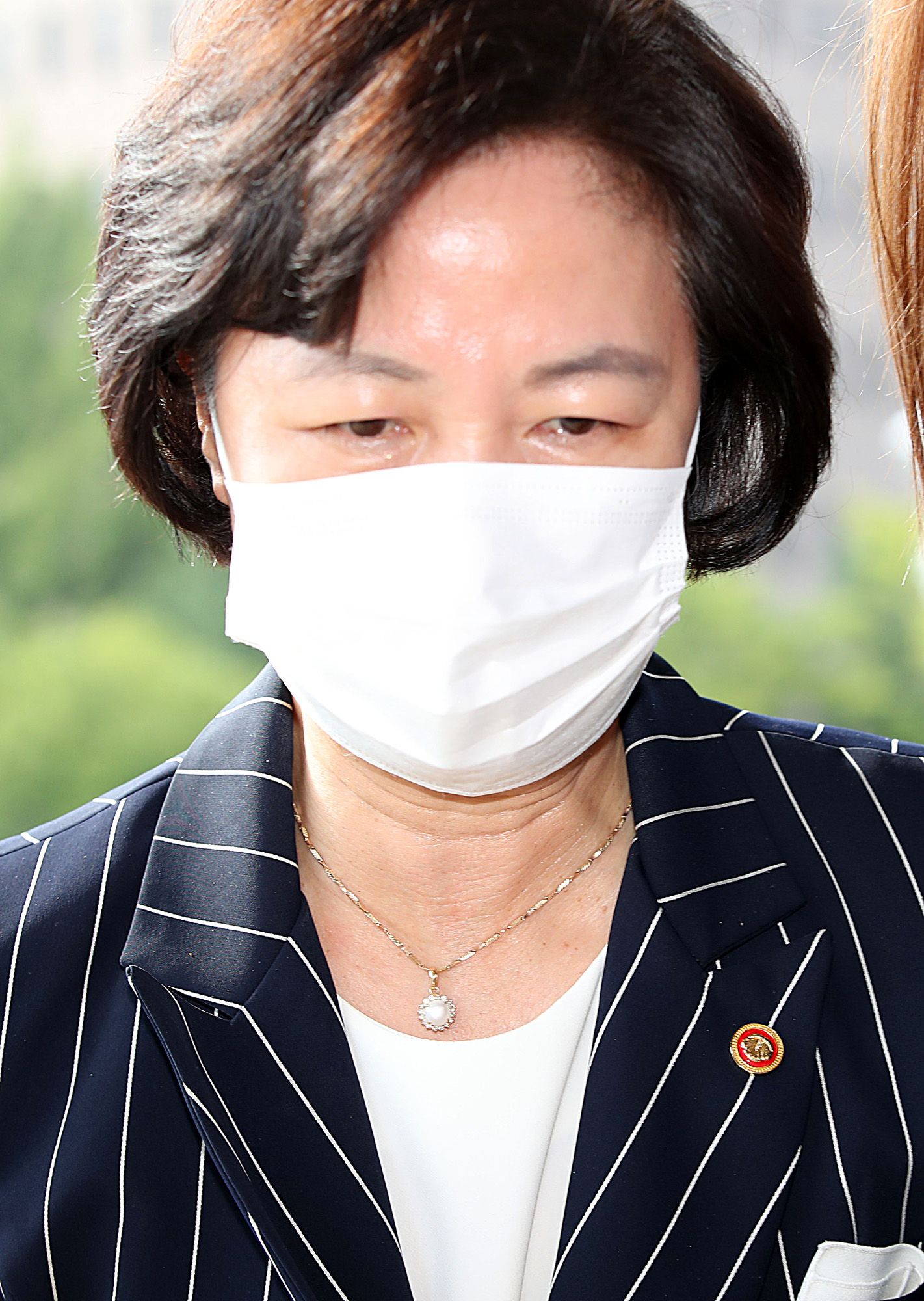 정치;정부;법무부;추미애;추미애법무부장관;추미애출근;정부과천청사