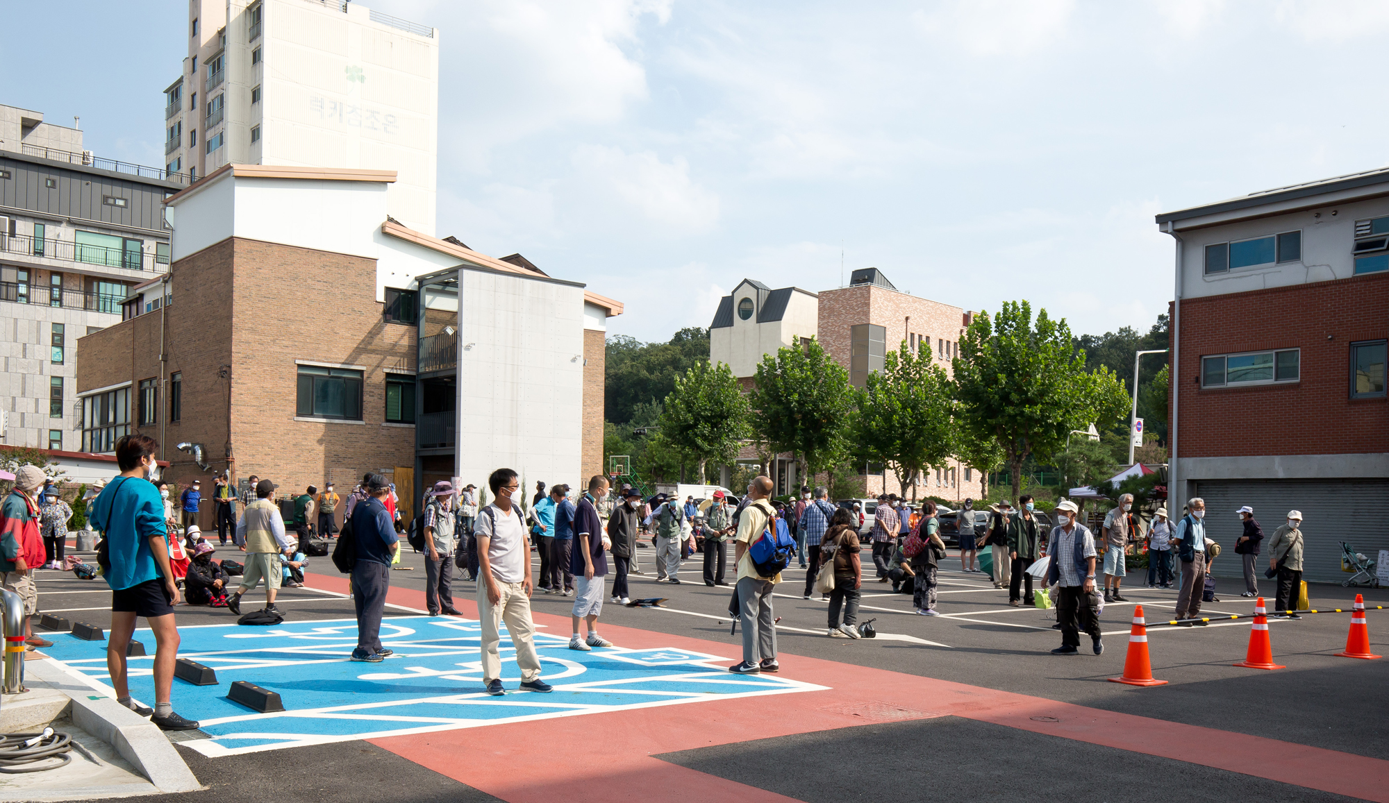 사회 코로나 무료급식 안나의집 김하종신부