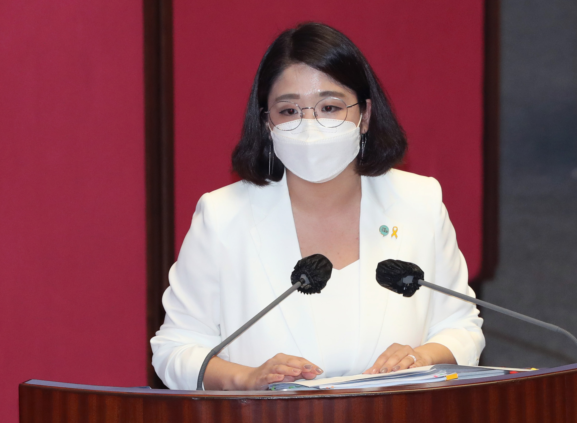 정치;국회;대정부질문교육사회문화;용혜인