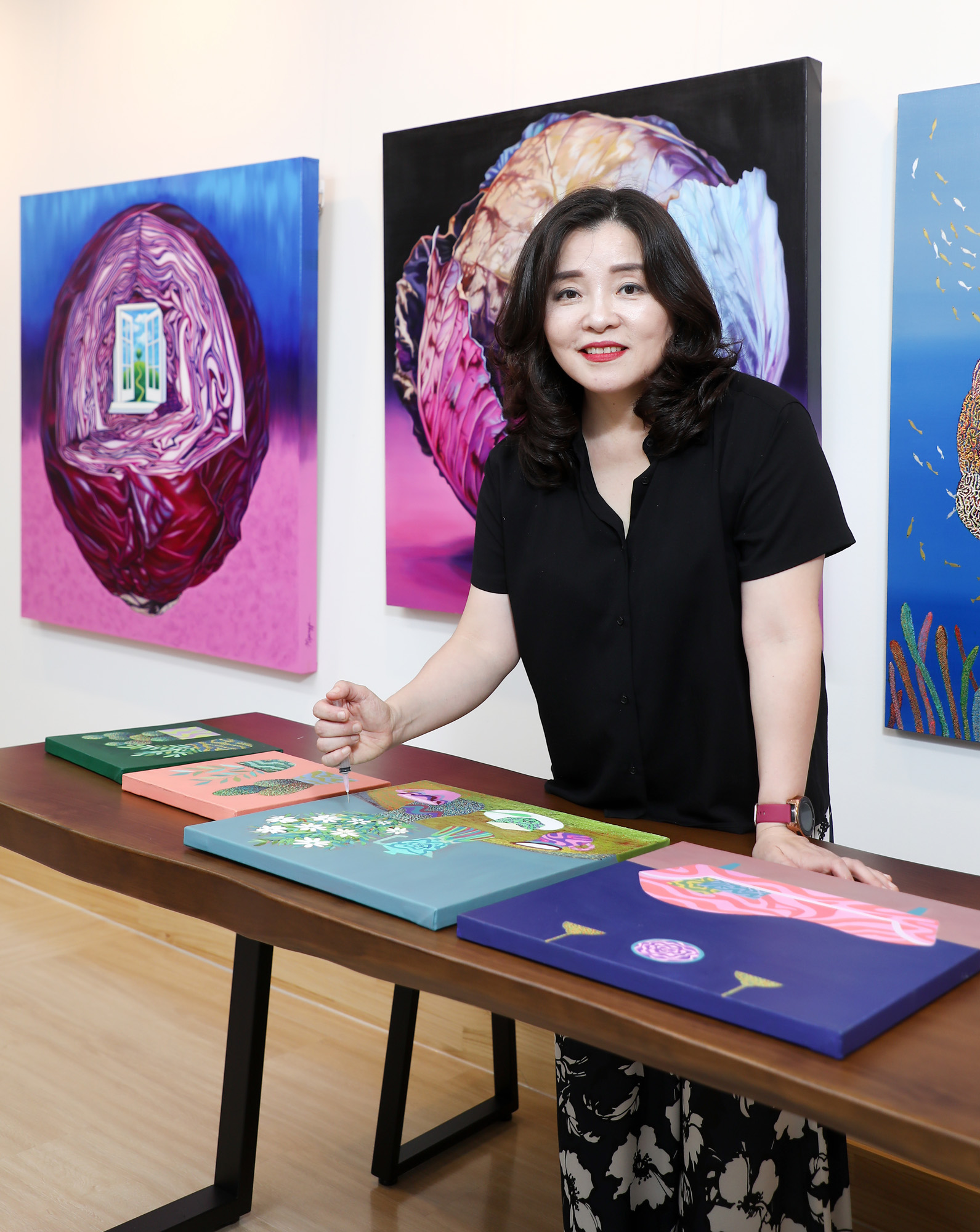 이향지;이향지작가;한국미술응원프로젝트;화가의방;아티스트;그림
