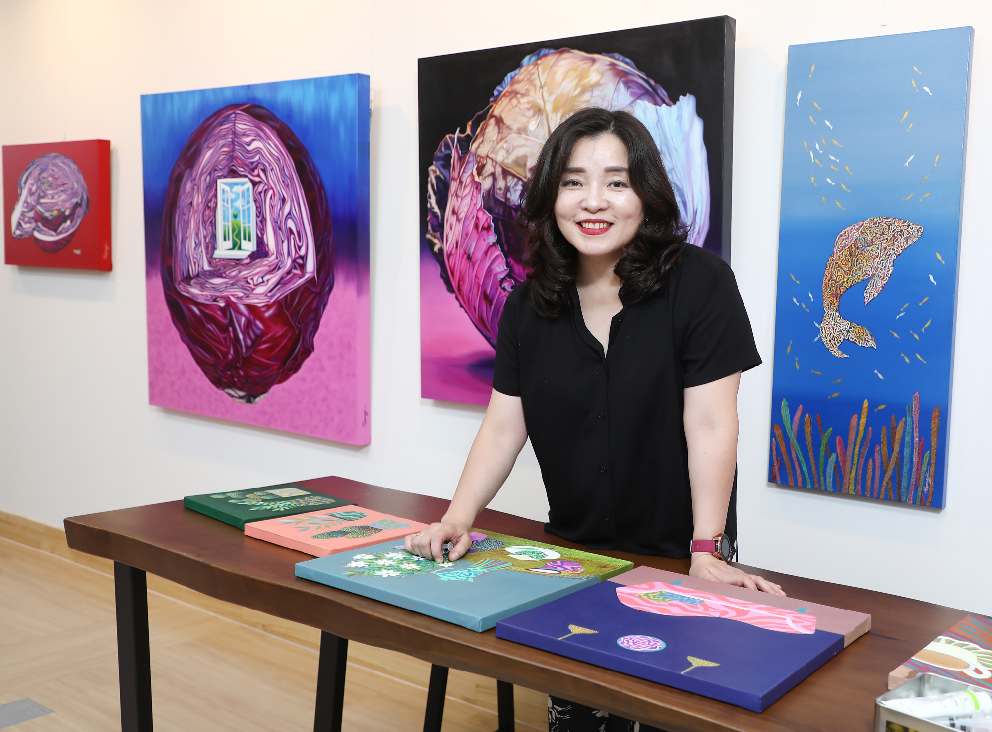 이향지;이향지작가;한국미술응원프로젝트;화가의방;아티스트;그림