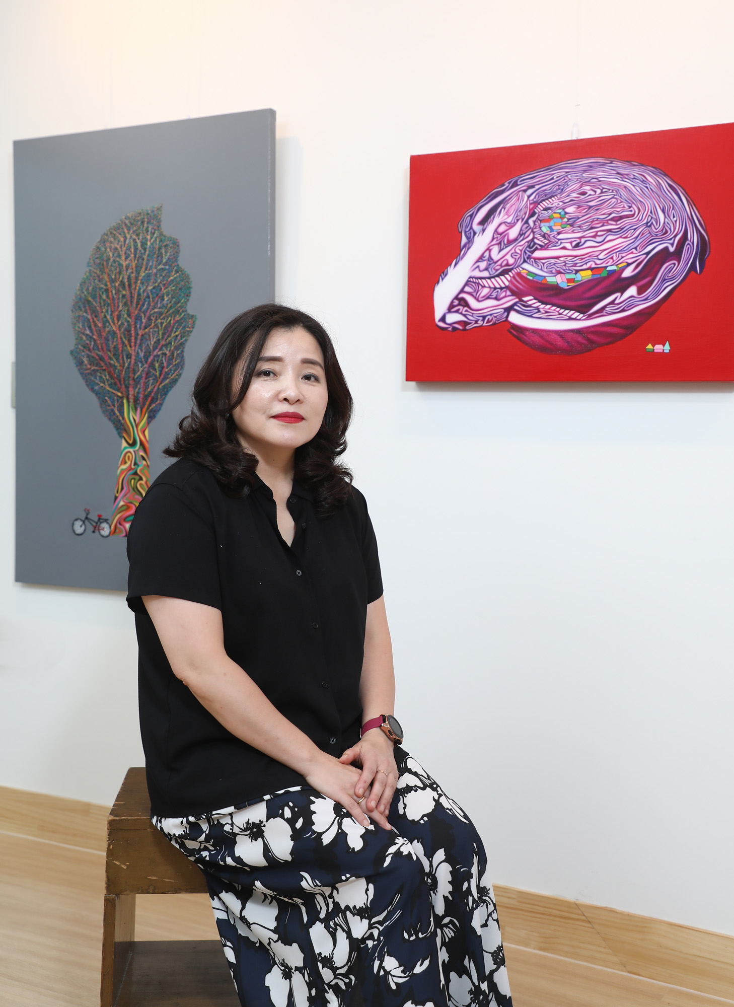 이향지;이향지작가;한국미술응원프로젝트;화가의방;아티스트;그림
