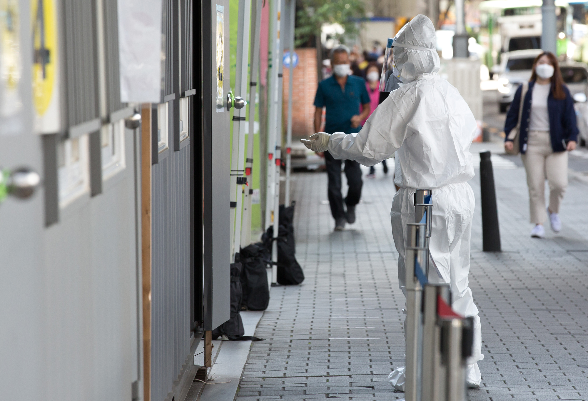 사회 코로나 성북구 선별 진료소