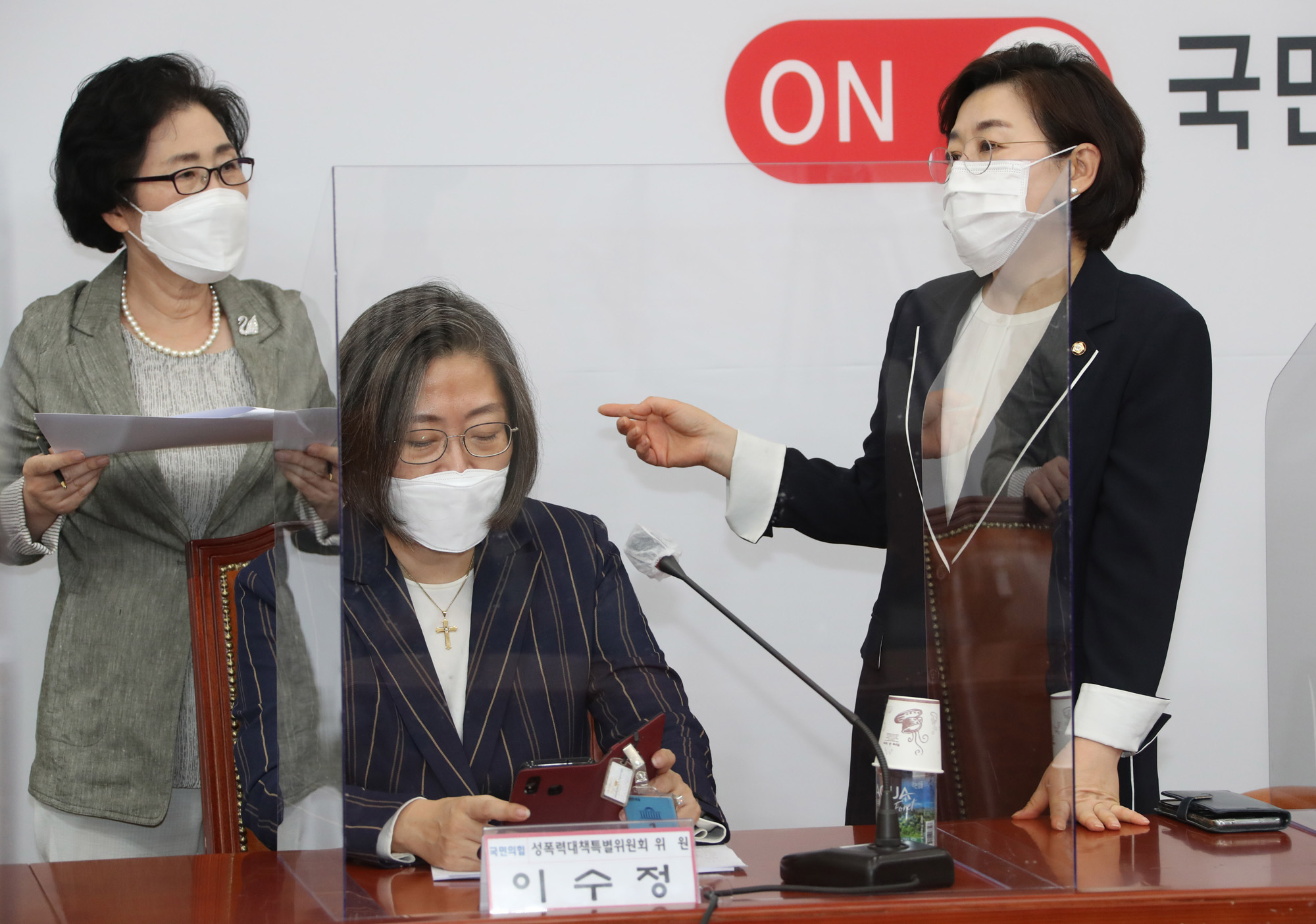 정치;국회;국민의힘성푹력대책특위;이수정;김정재의원