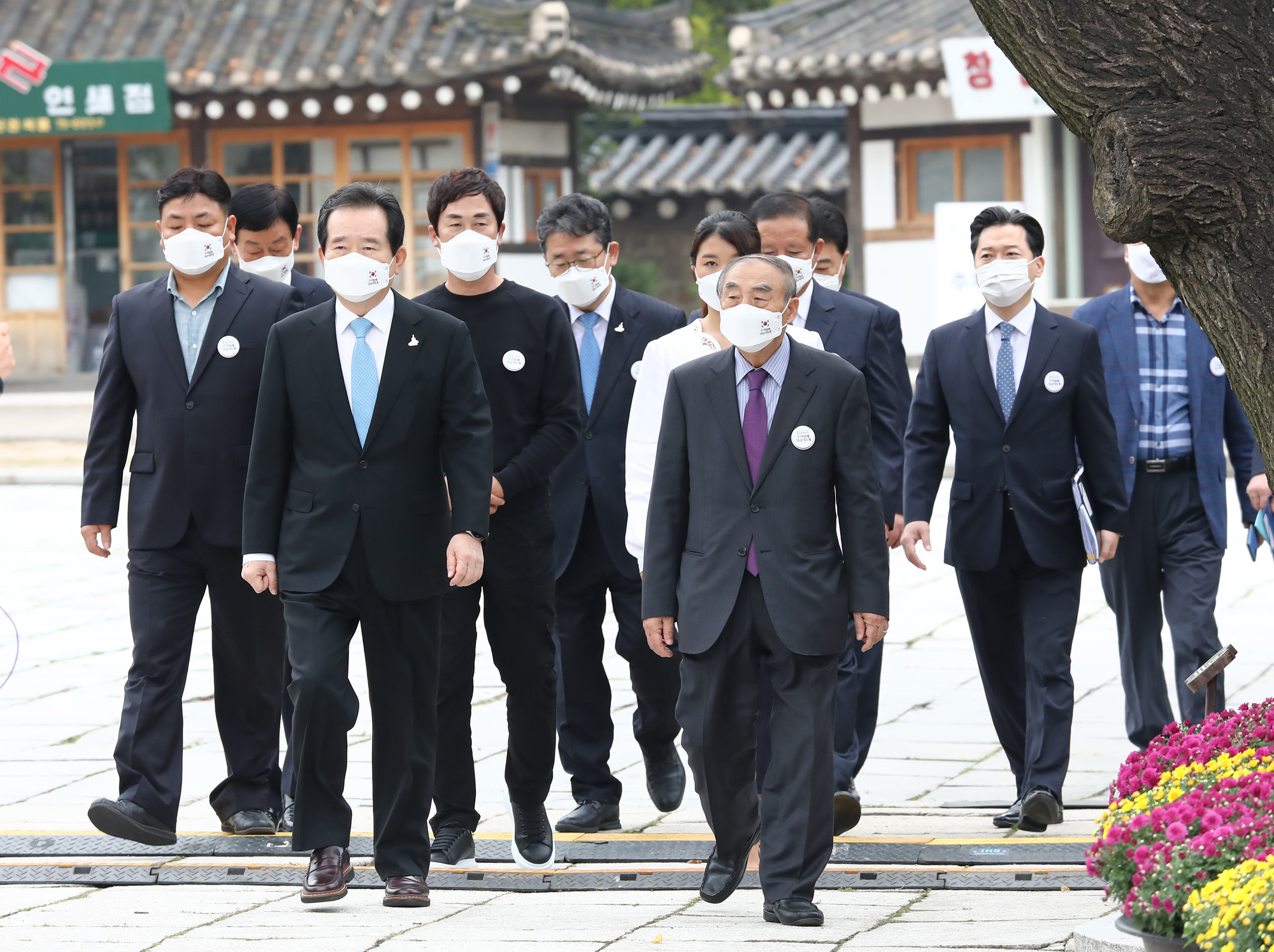 정치 사회 행사 단기 4352년 개천절 경축식