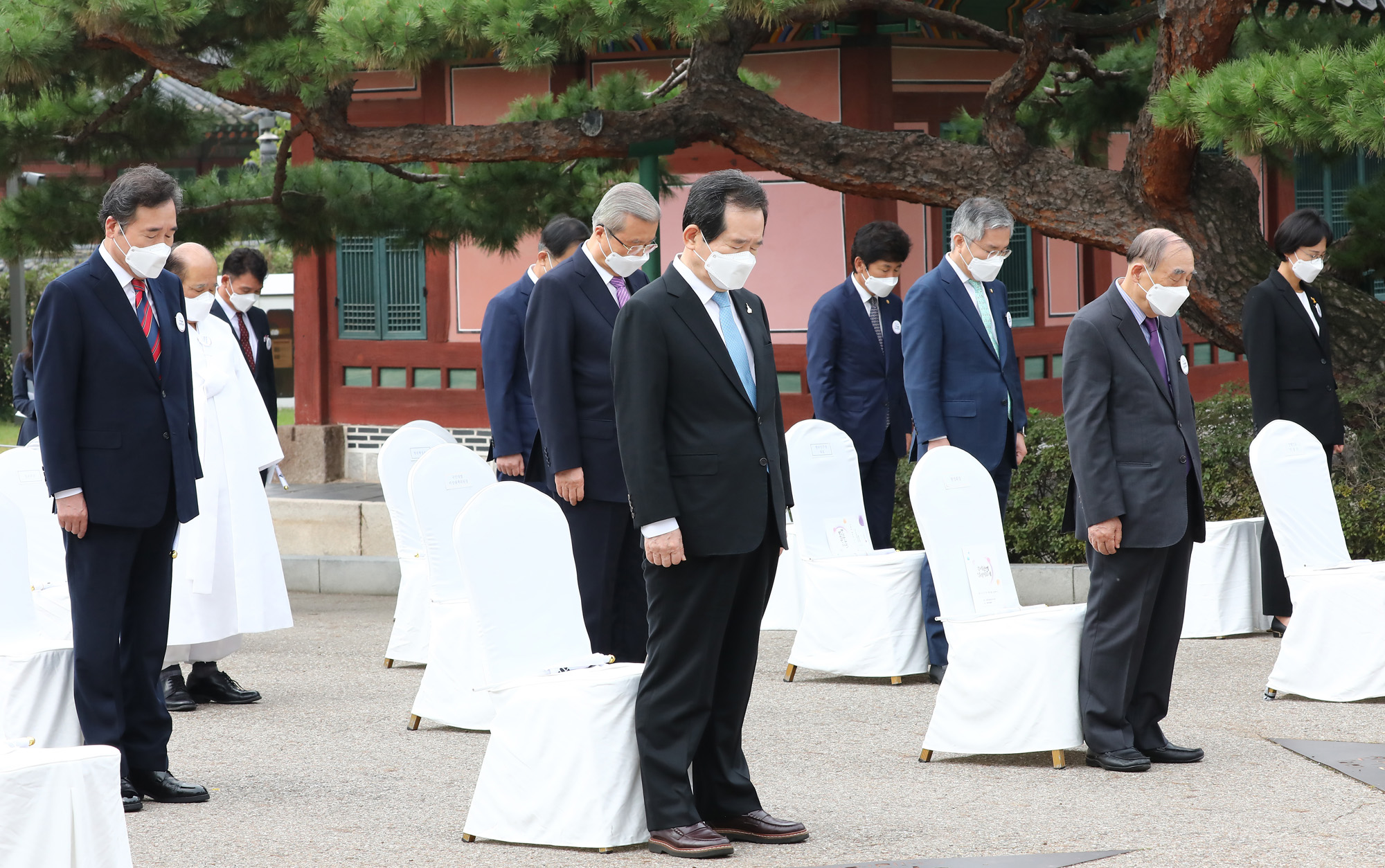 정치 사회 행사 단기 4352년 개천절 경축식