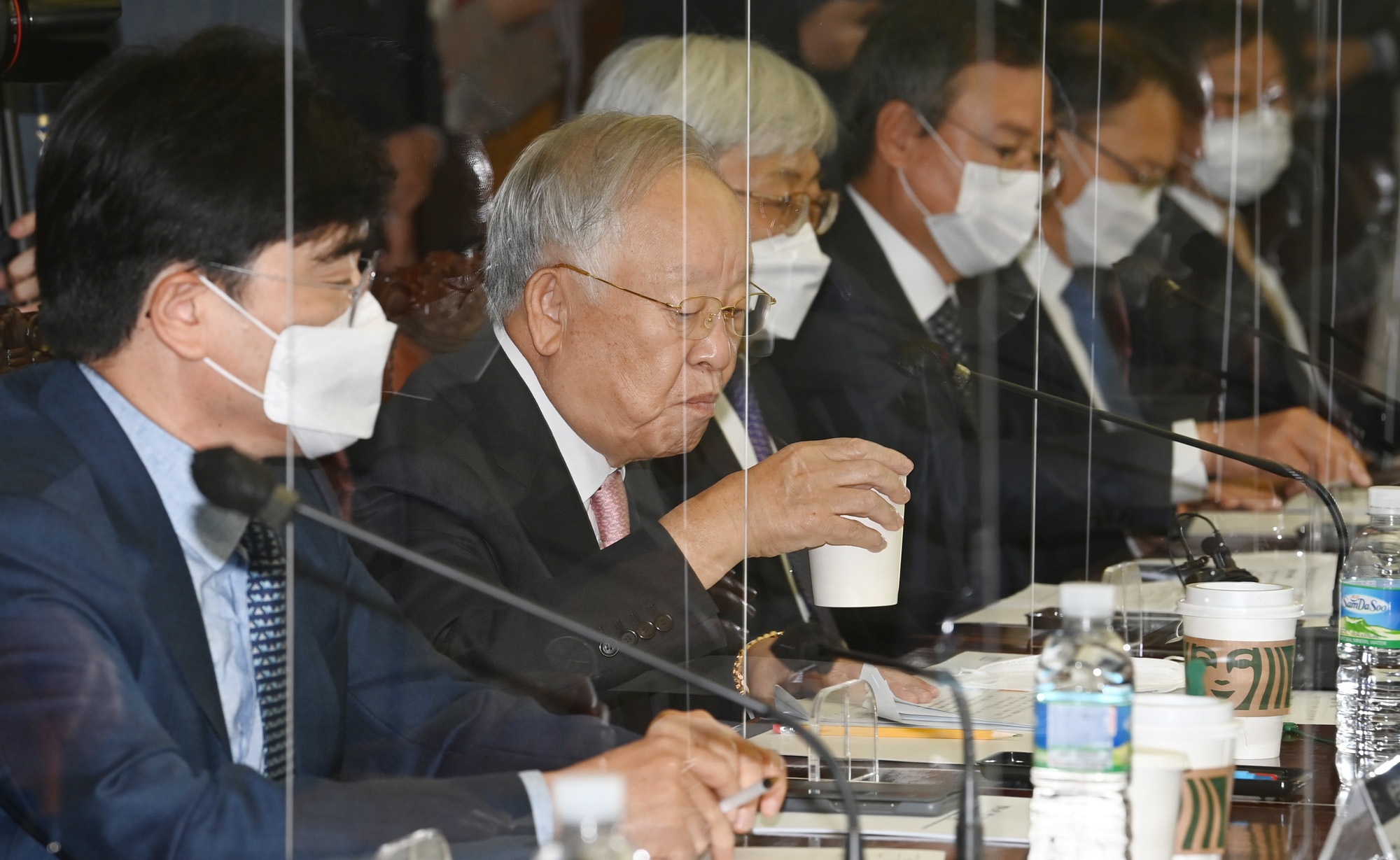 정치;더불어민주당경총간담회;손경식;이낙연;민주당한국경영자총협회