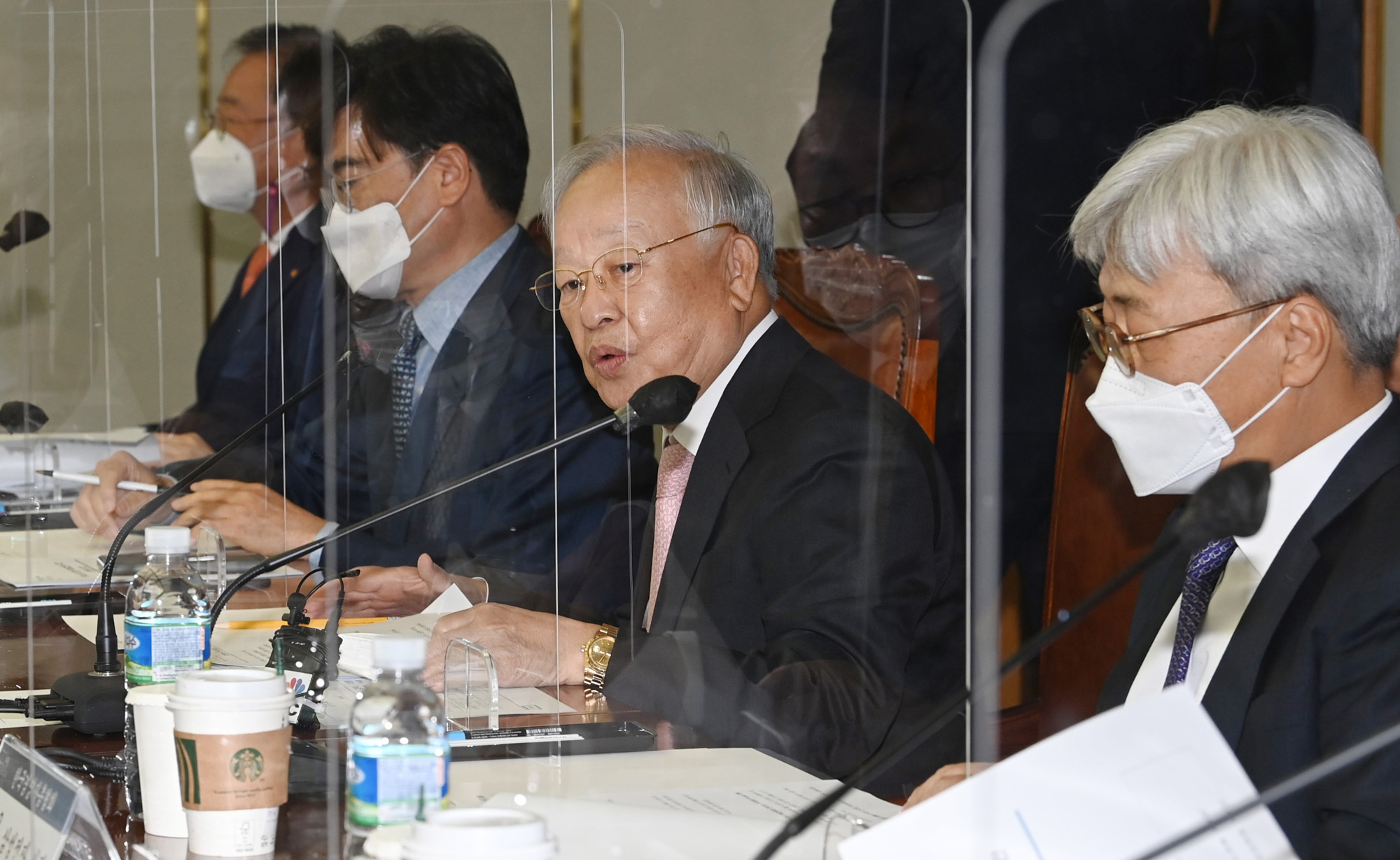 정치;더불어민주당경총간담회;손경식;이낙연;민주당한국경영자총협회