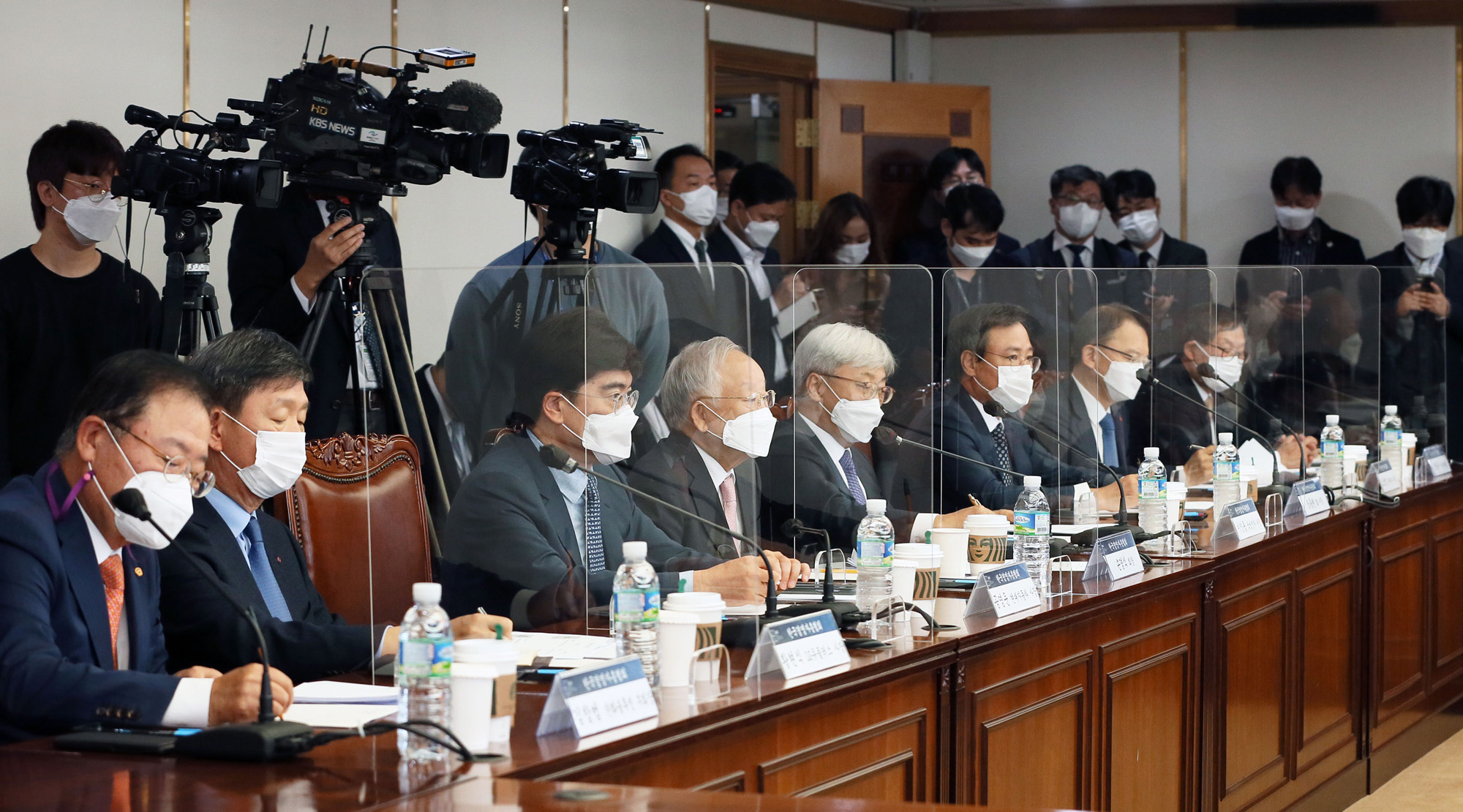 정치;더불어민주당경총간담회;손경식;이낙연;민주당한국경영자총협회
