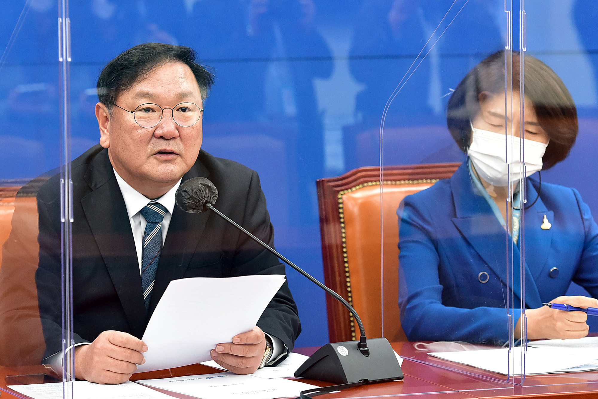 정치;정당;더불어민주당;국정감사;대책회의