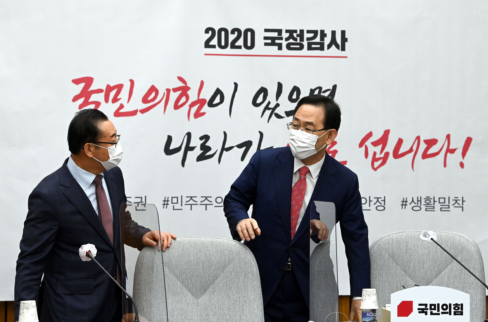 정치;정당;국민의힘;원내대표단회의