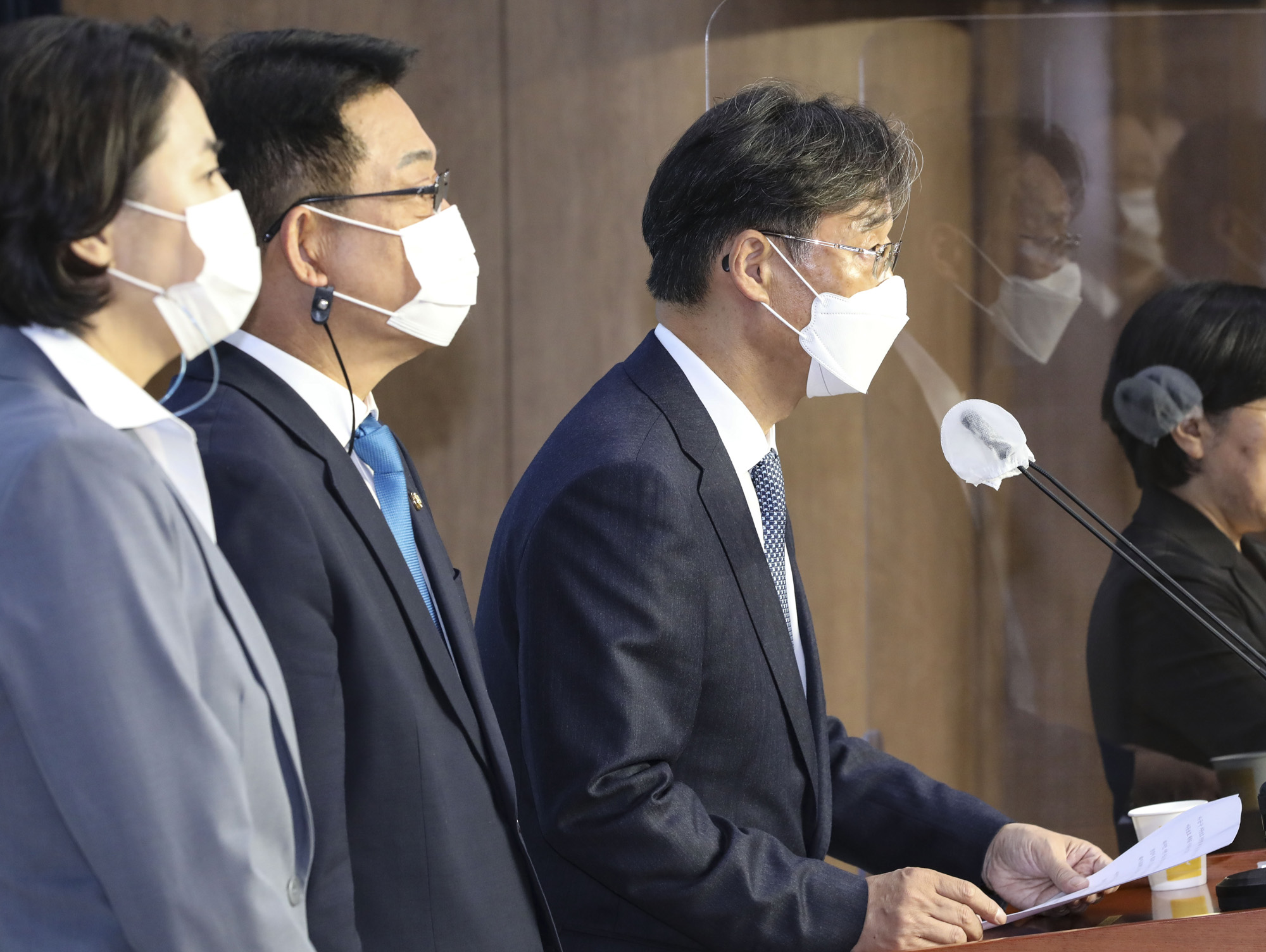 정치;국회;소통관;미추홀구;화재;형제;TF팀;기자회견