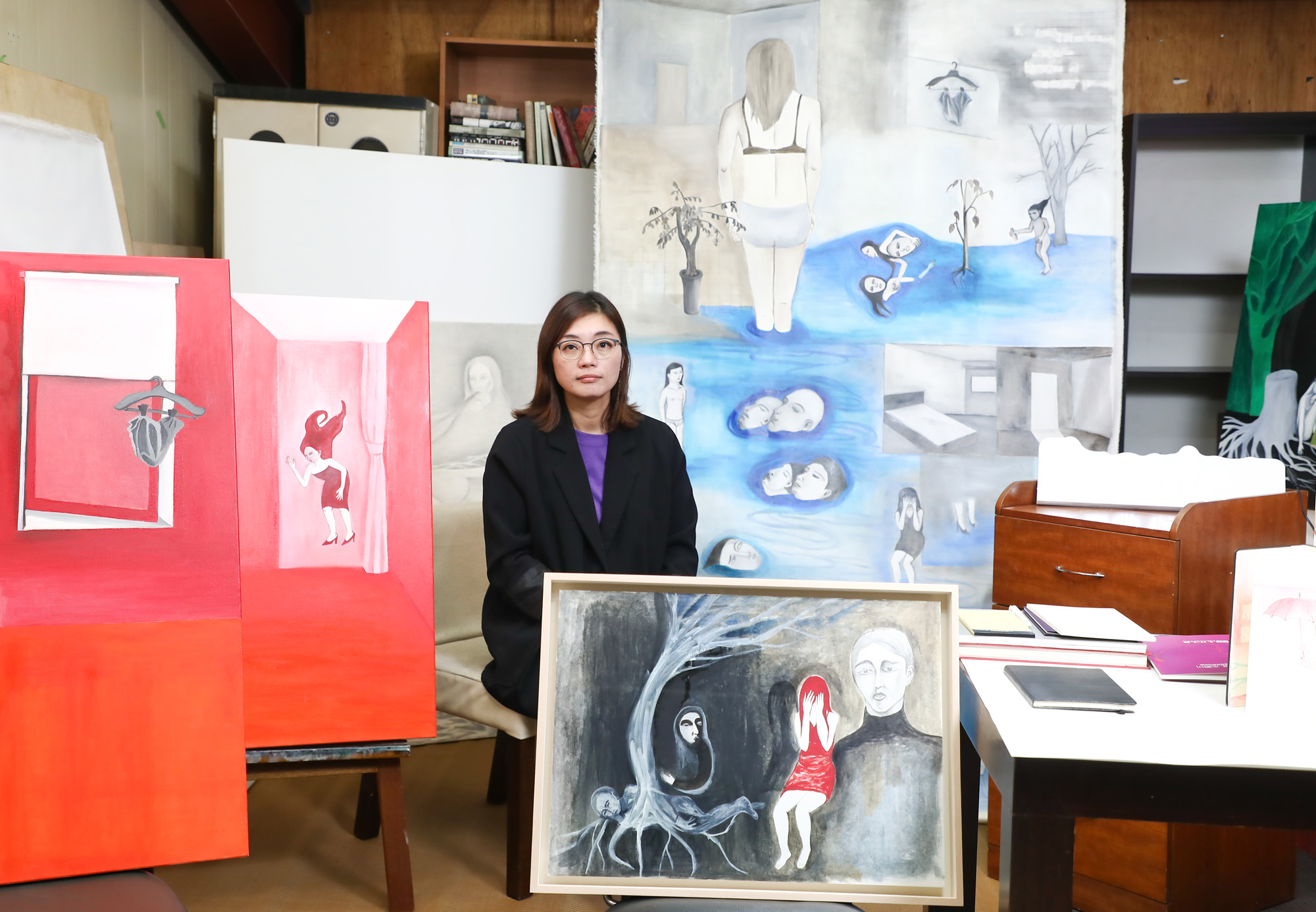 비즈한국;서정배;서정배작가;그림;화가;아티스트;화가의방;한국미술응원