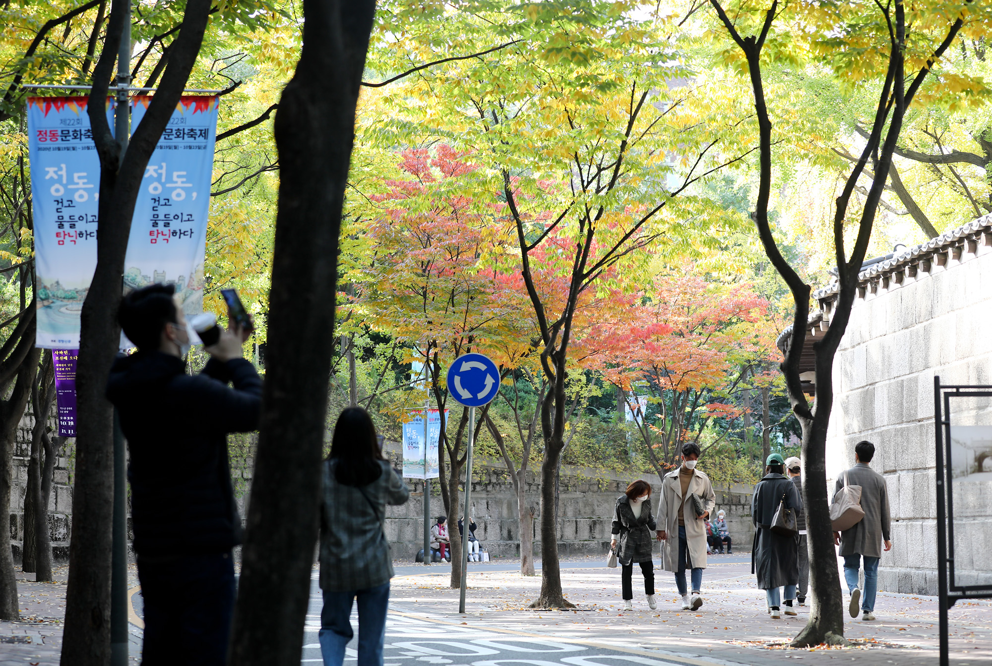덕수궁길;단풍;덕수궁단풍;가을