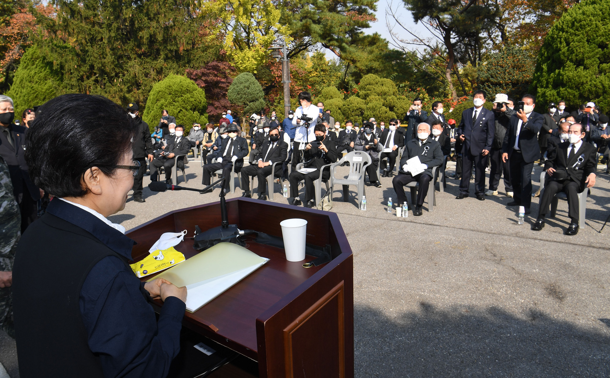 정치;박정희대통령추도식;고박정희대통령41주기;박근령