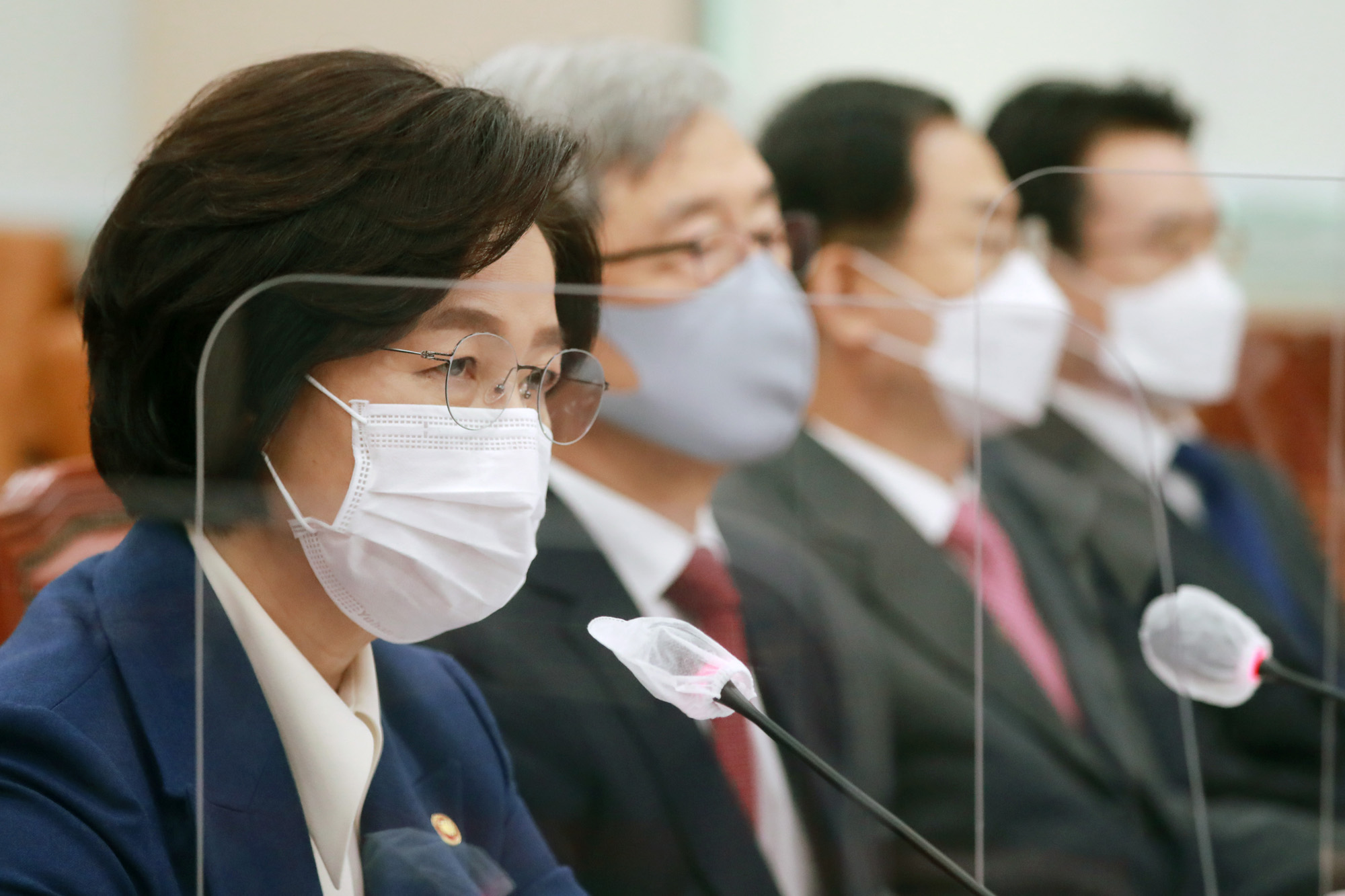 정치;종합국정감사;법제사법위원회;추미애;법무부장관