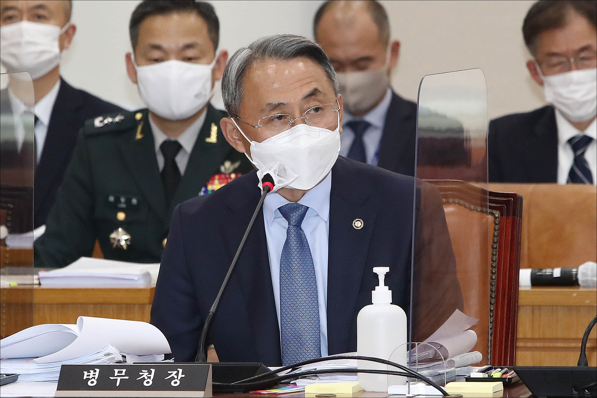 정치;국방위원회;종합국정감사;모종화;병무청장