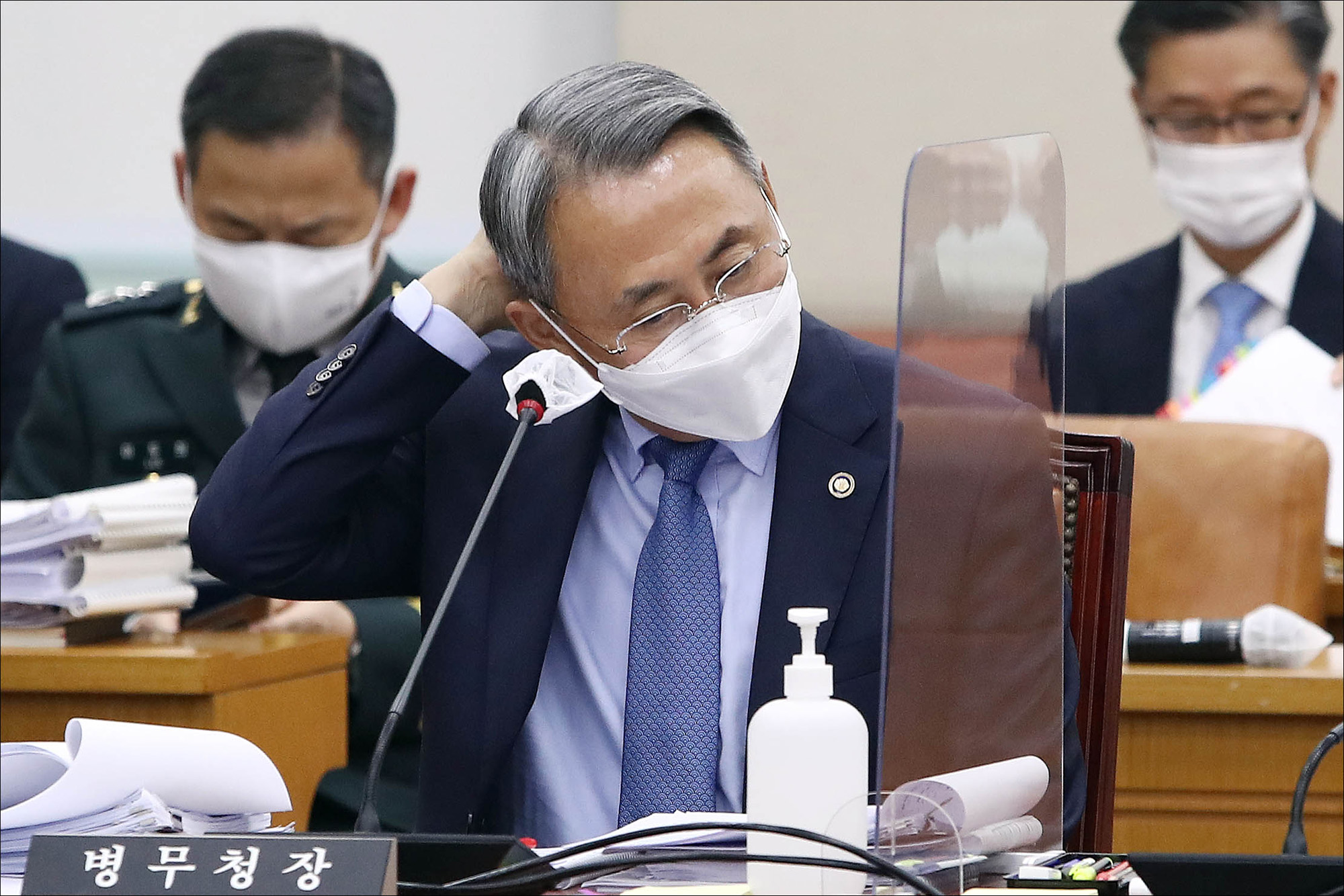 정치;국방위원회;종합국정감사;모종화;병무청장